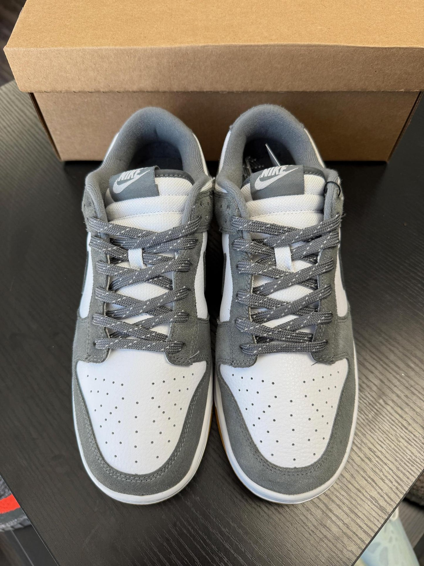Nike Dunk Low "Smoke Grey Gum" Used Size 10.5