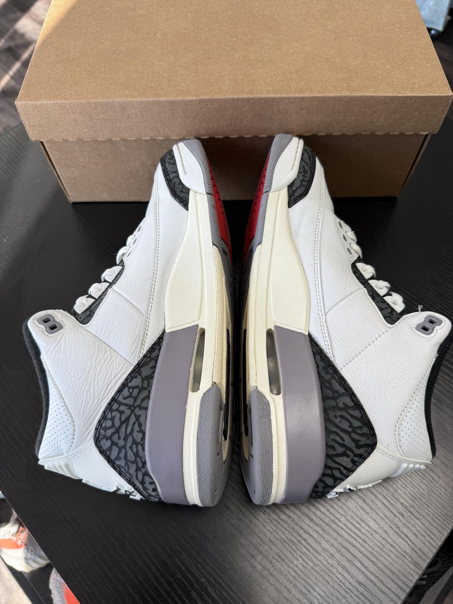 Jordan 3 "Grey Cement" Used Size 9.5