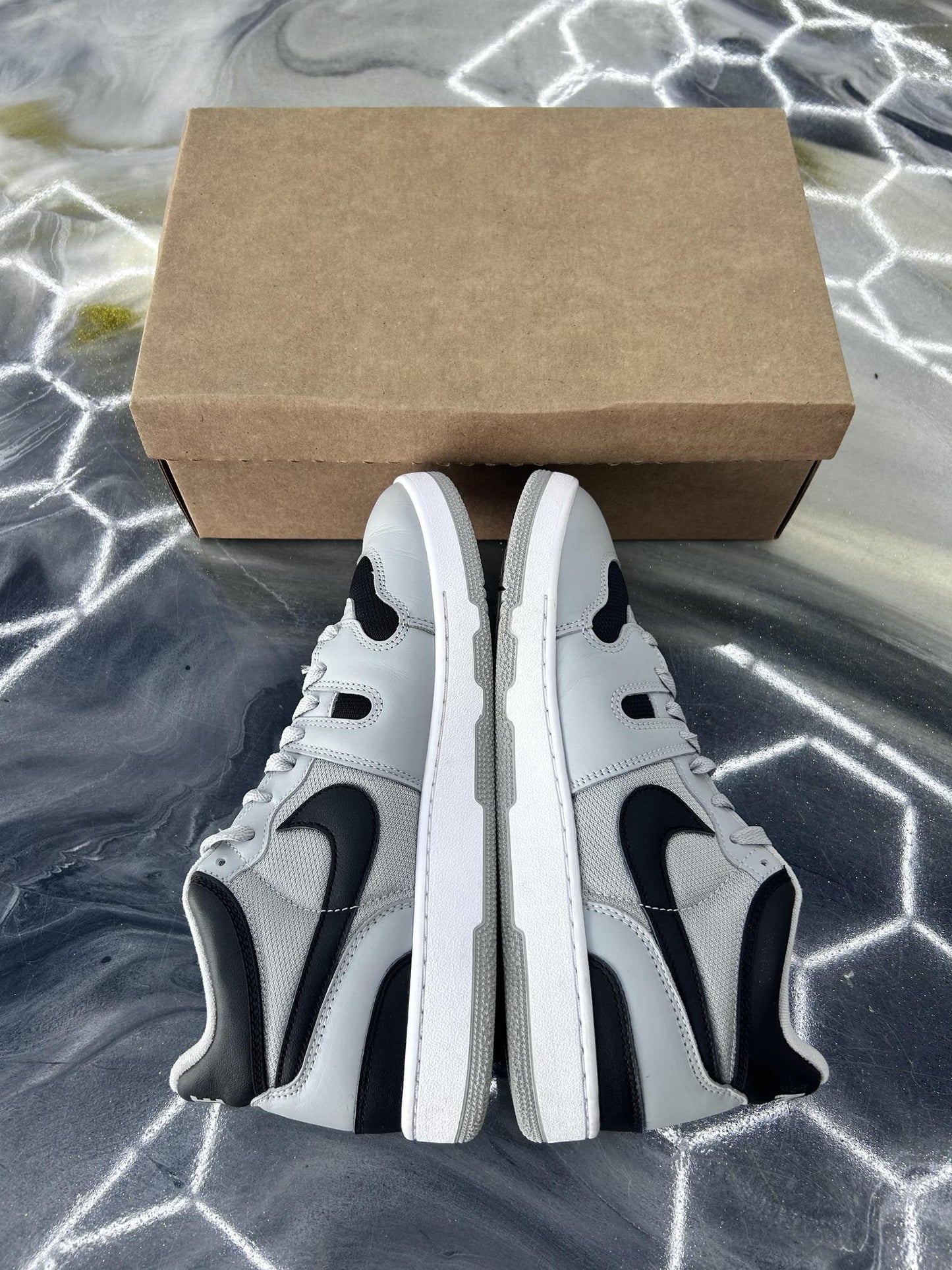 Nike Mac Attack "Light Smoke Grey" Used Size 12