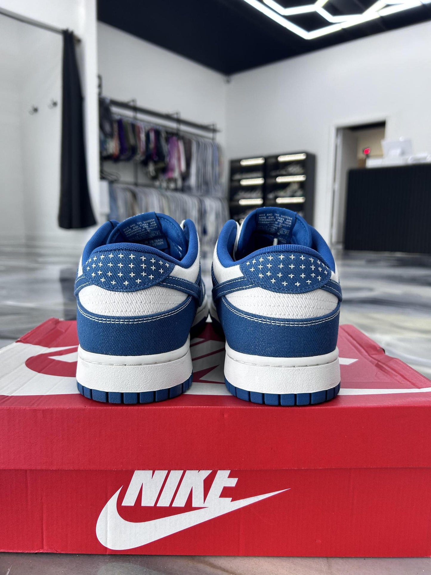 Dunk Low "Sashiko" Used Size 14