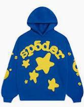 Sp5der Hoodie "Blue Beluga"