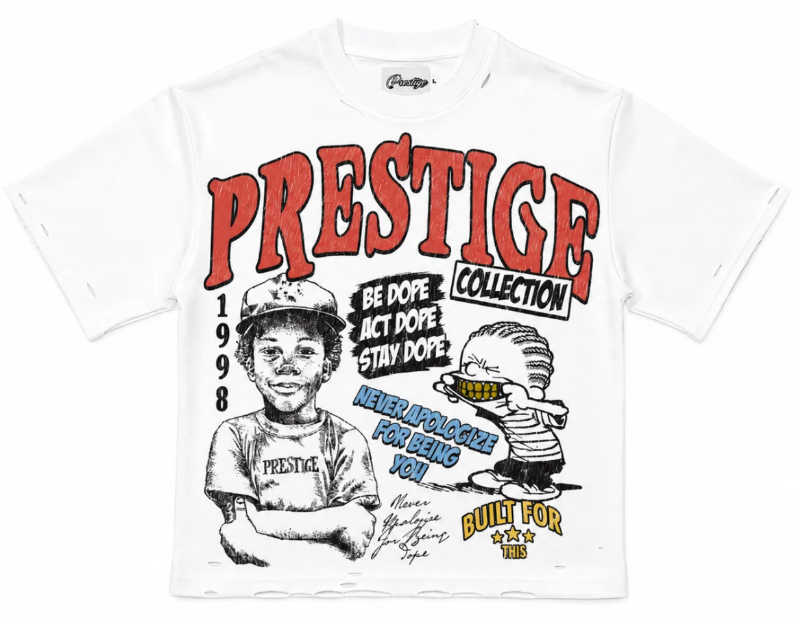 Prestige Be Dope Tee "White"