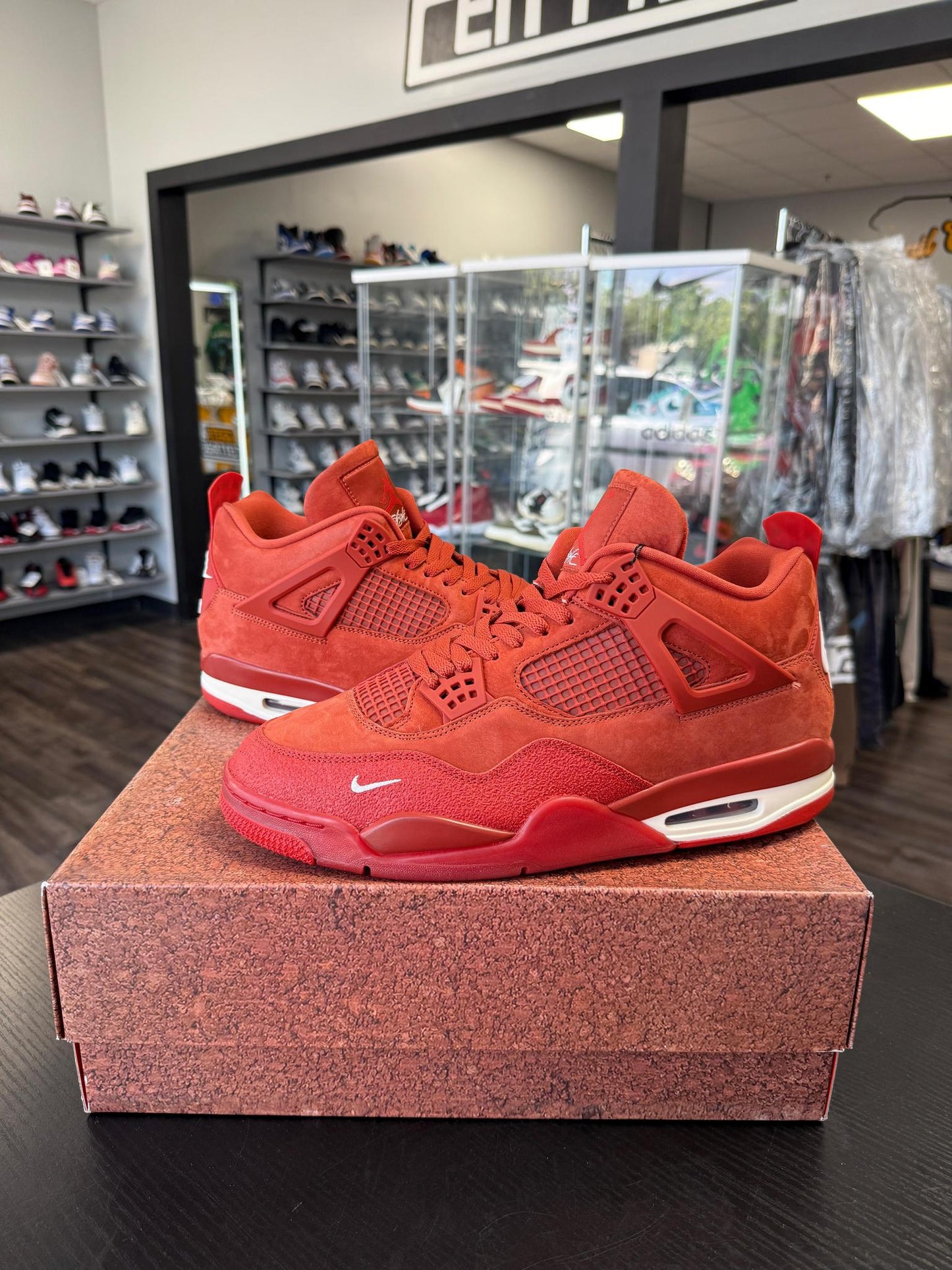 Jordan 4 x Nigel Sylvester "Brick By Brick" Used Size 13