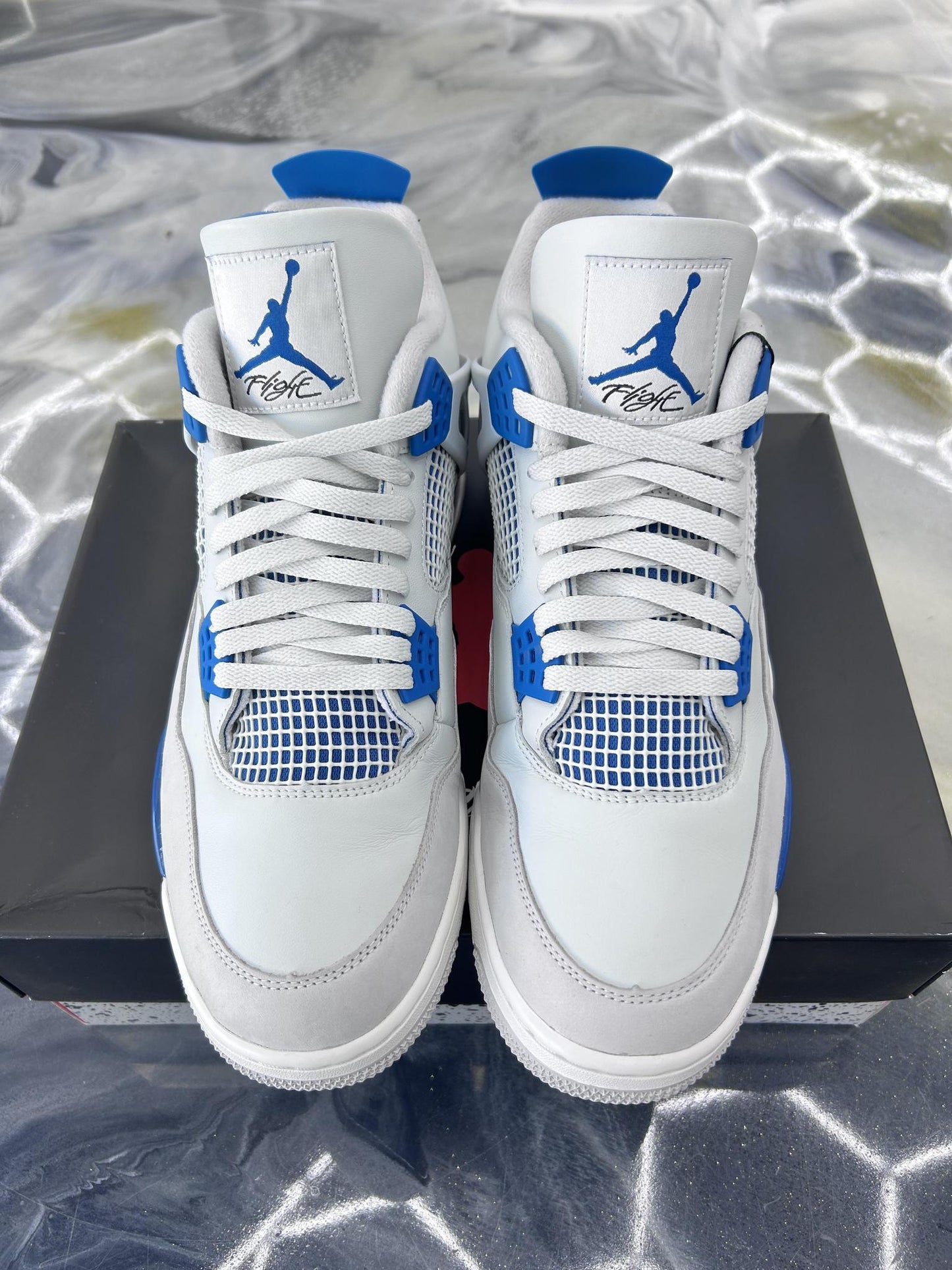 Jordan 4 "Military Blue" Used Size 14