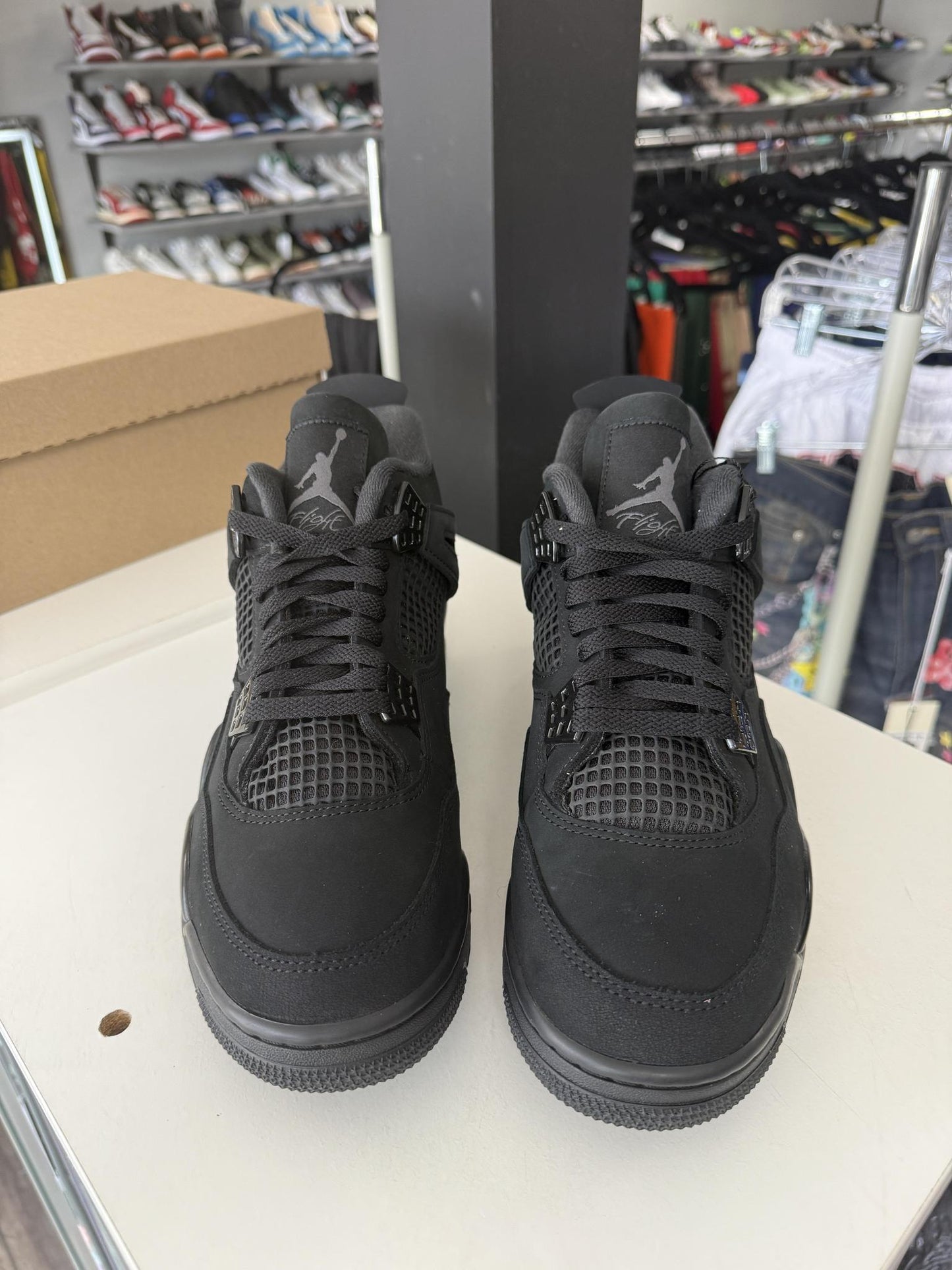 Jordan 4 "Black Cat" Used Size 10