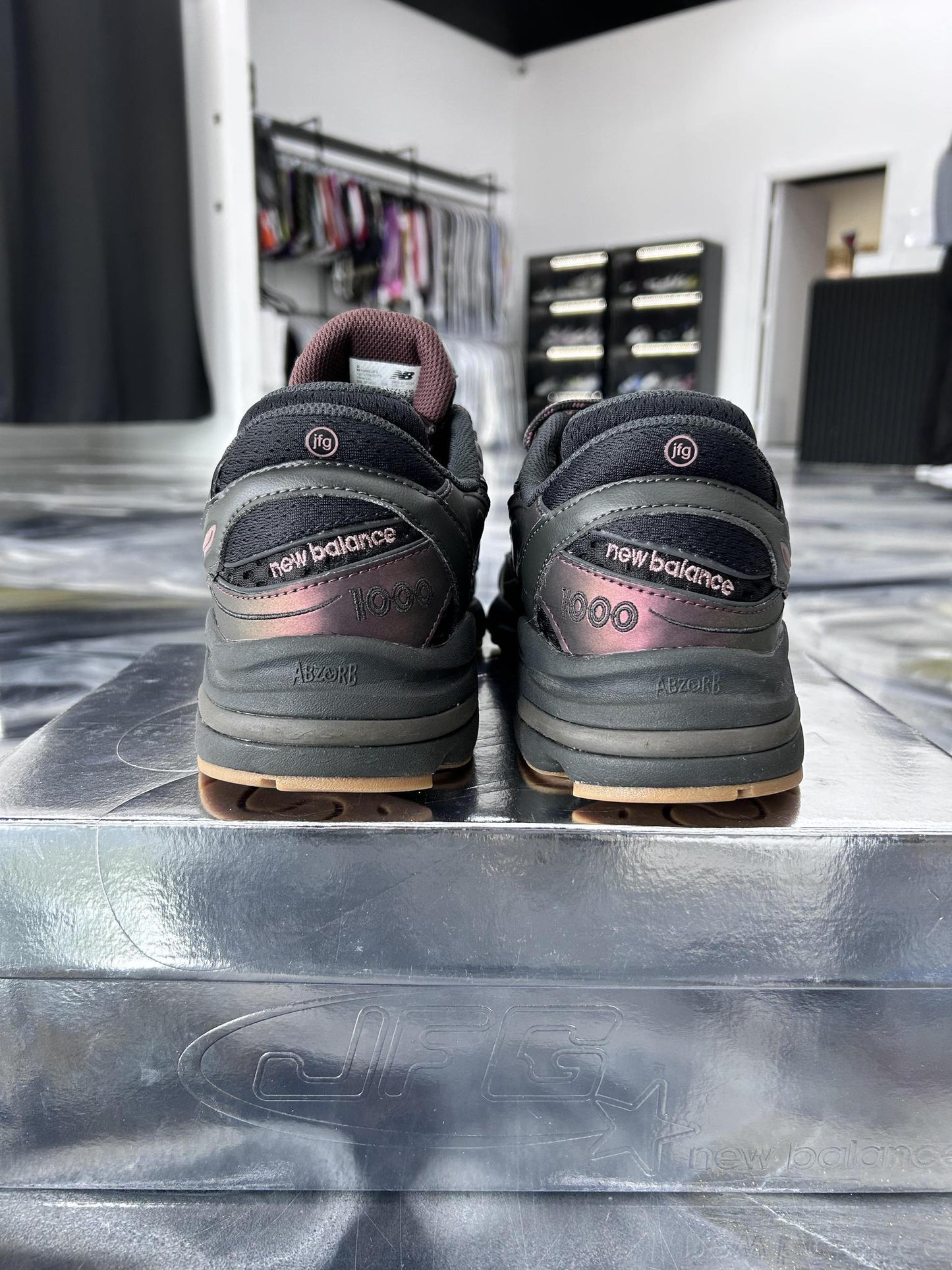 New Balance 1000 x Joe Fresh Goods "Black Ice" Used Size 11.5