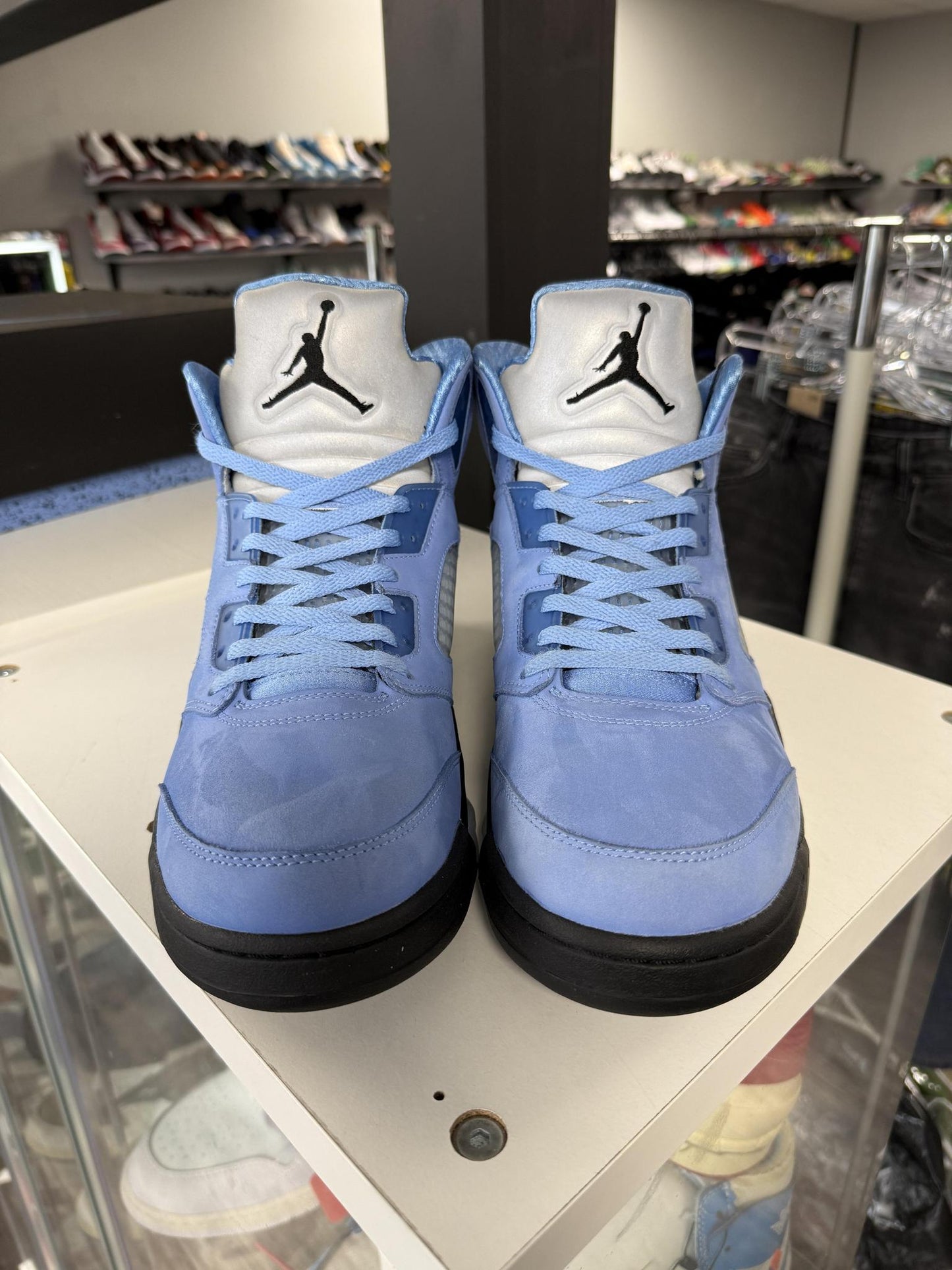 Jordan 5 "University Blue" Used Size 12.5