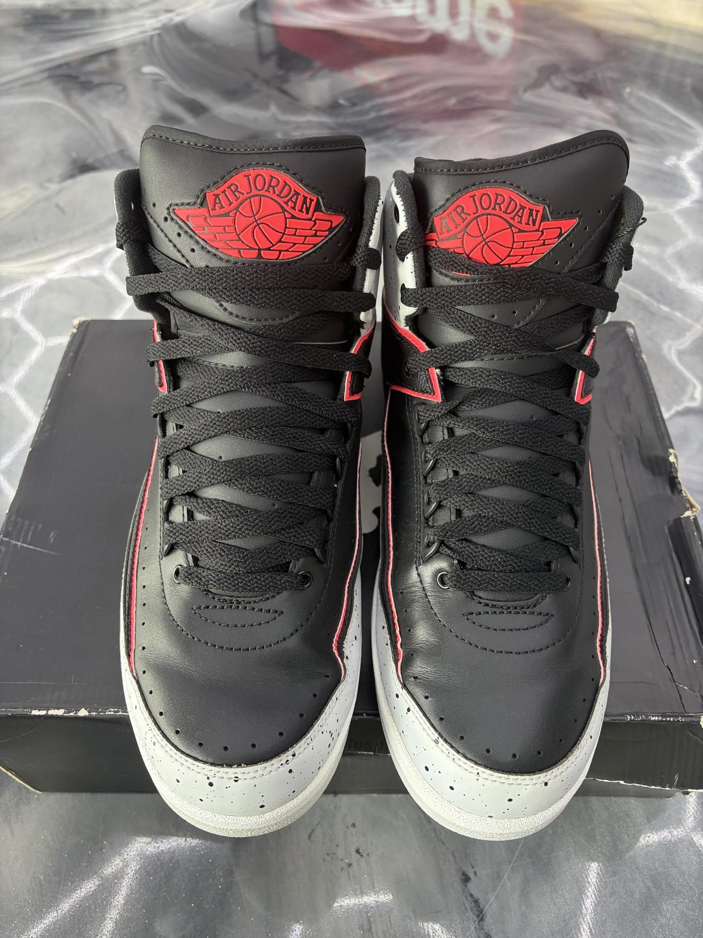 Jordan 2 "Infrared Cement" Used Size 11