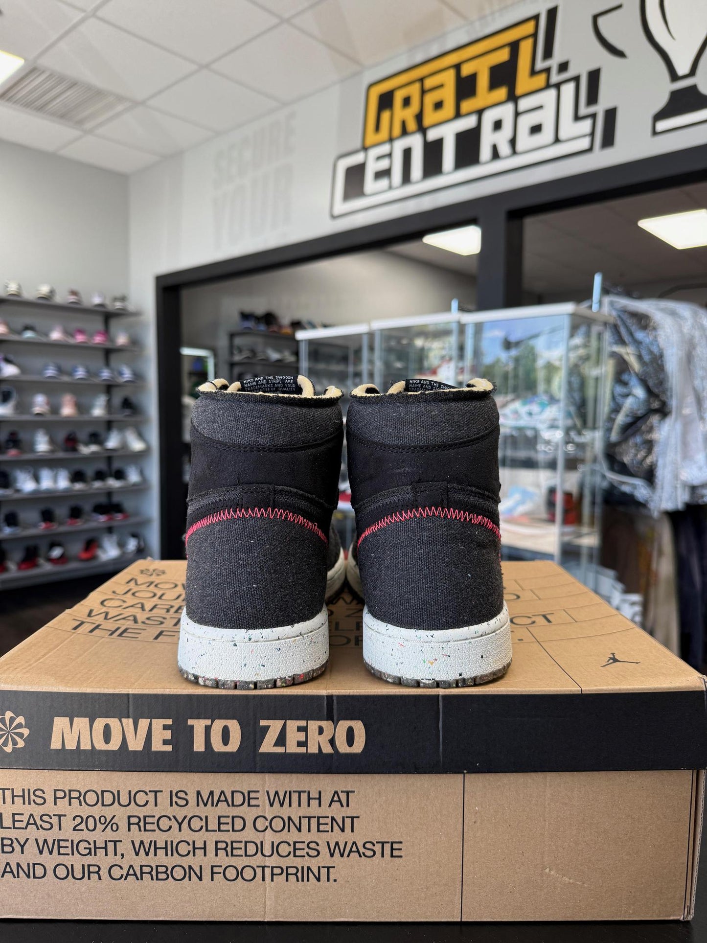 Jordan 1 Zoom Air "Crater" Used Size 10.5