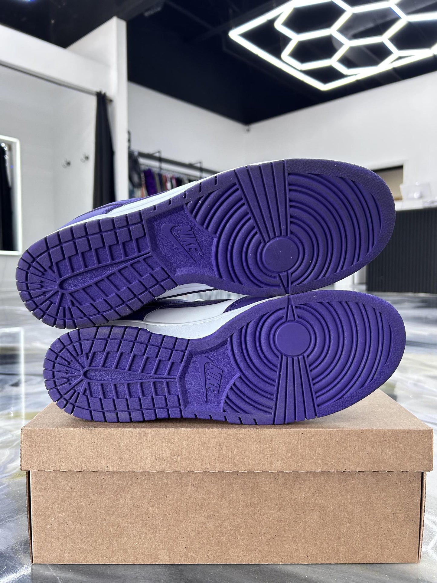 Nike Dunk Low "Court Purple" Used Size 13