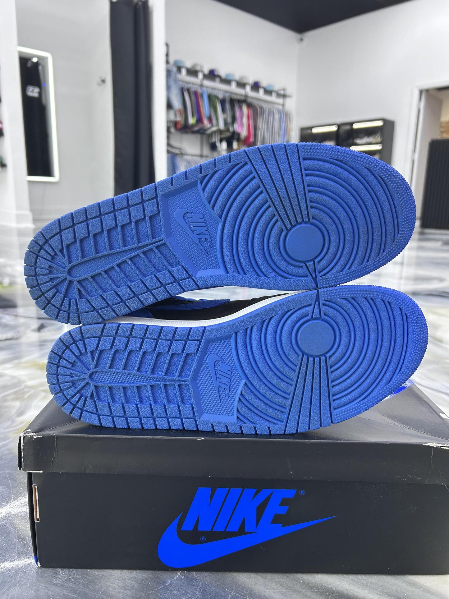 Jordan 1 "Royal Reimagined" Used Size 12