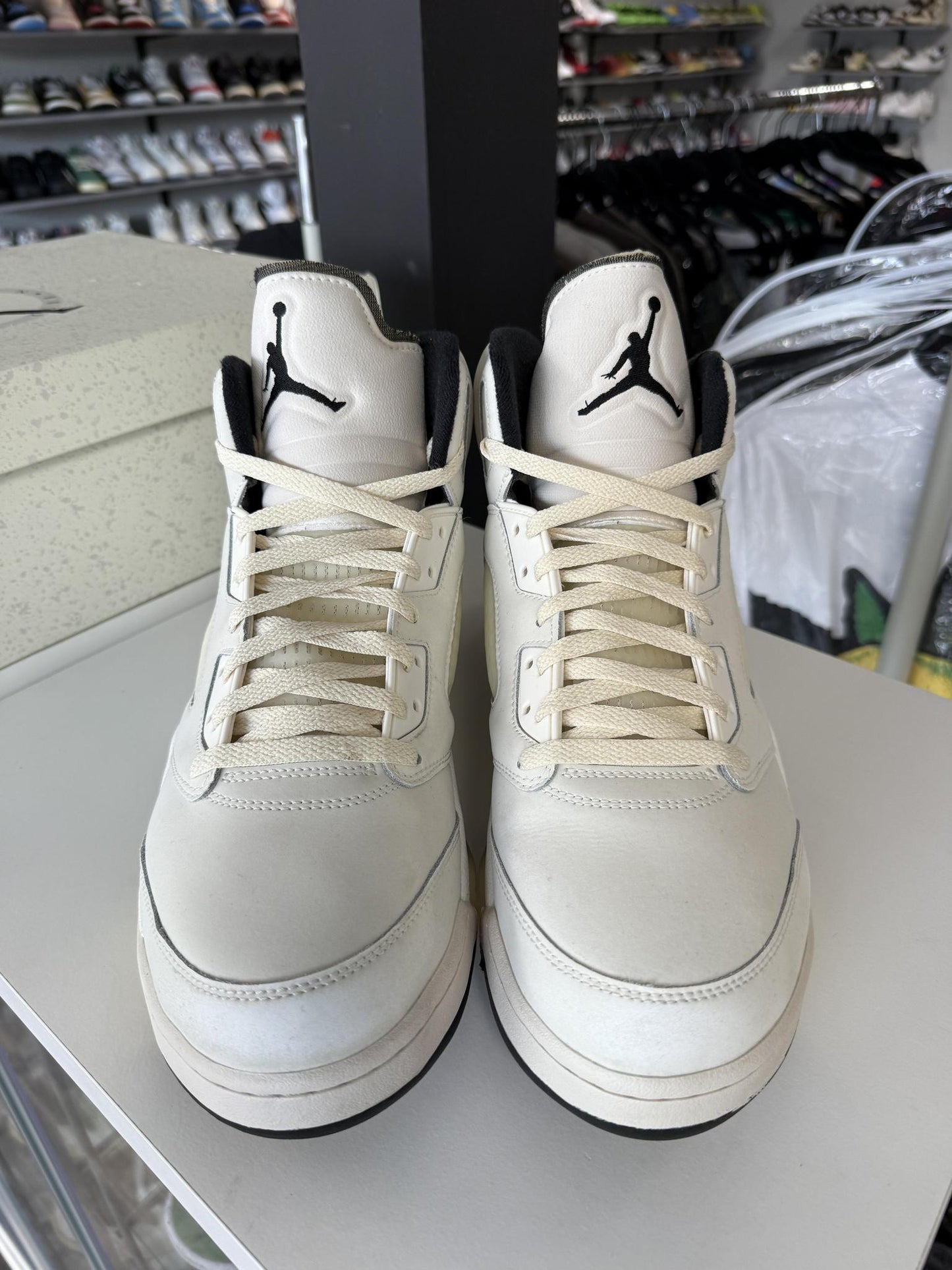 Jordan 5 "Sail" Used Size 13