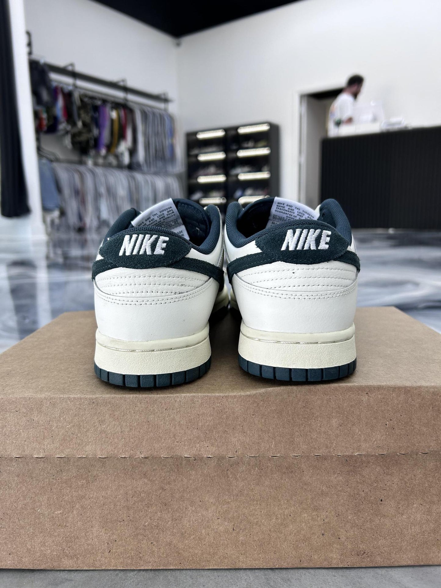 Nike Dunk Low "Athletic Dept" Green Used Size 8.5