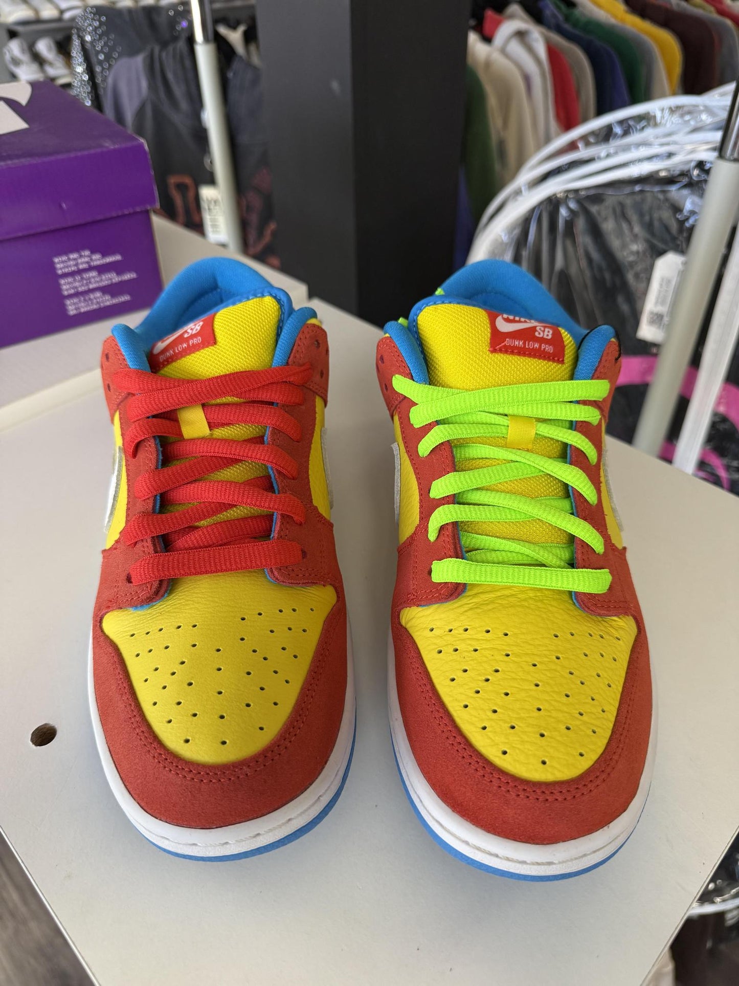 Nike SB Dunk Low "Bart Simpson" Used Size 10
