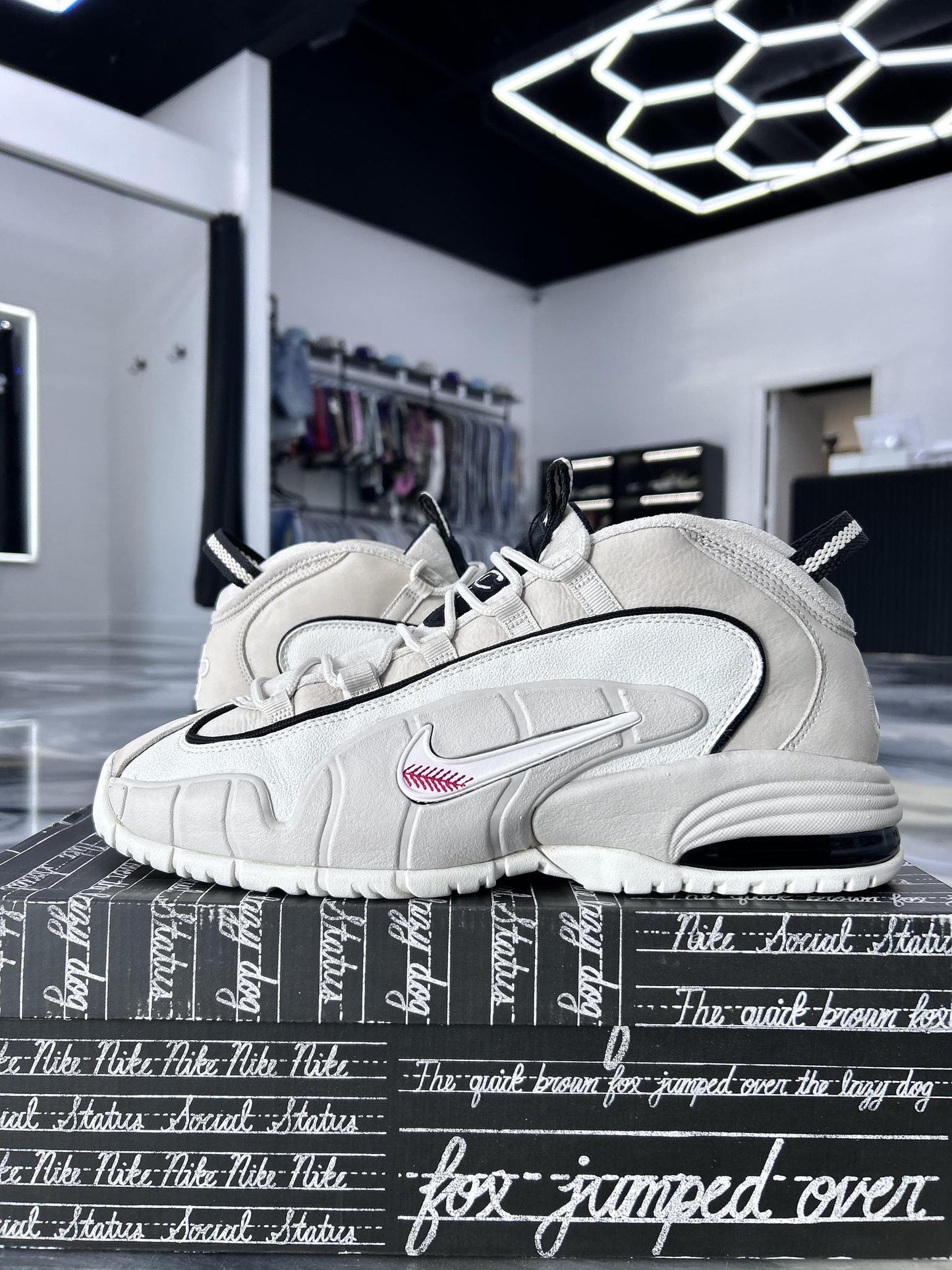 Nike Air Max Penny 1 "Social Status" Used Size 13