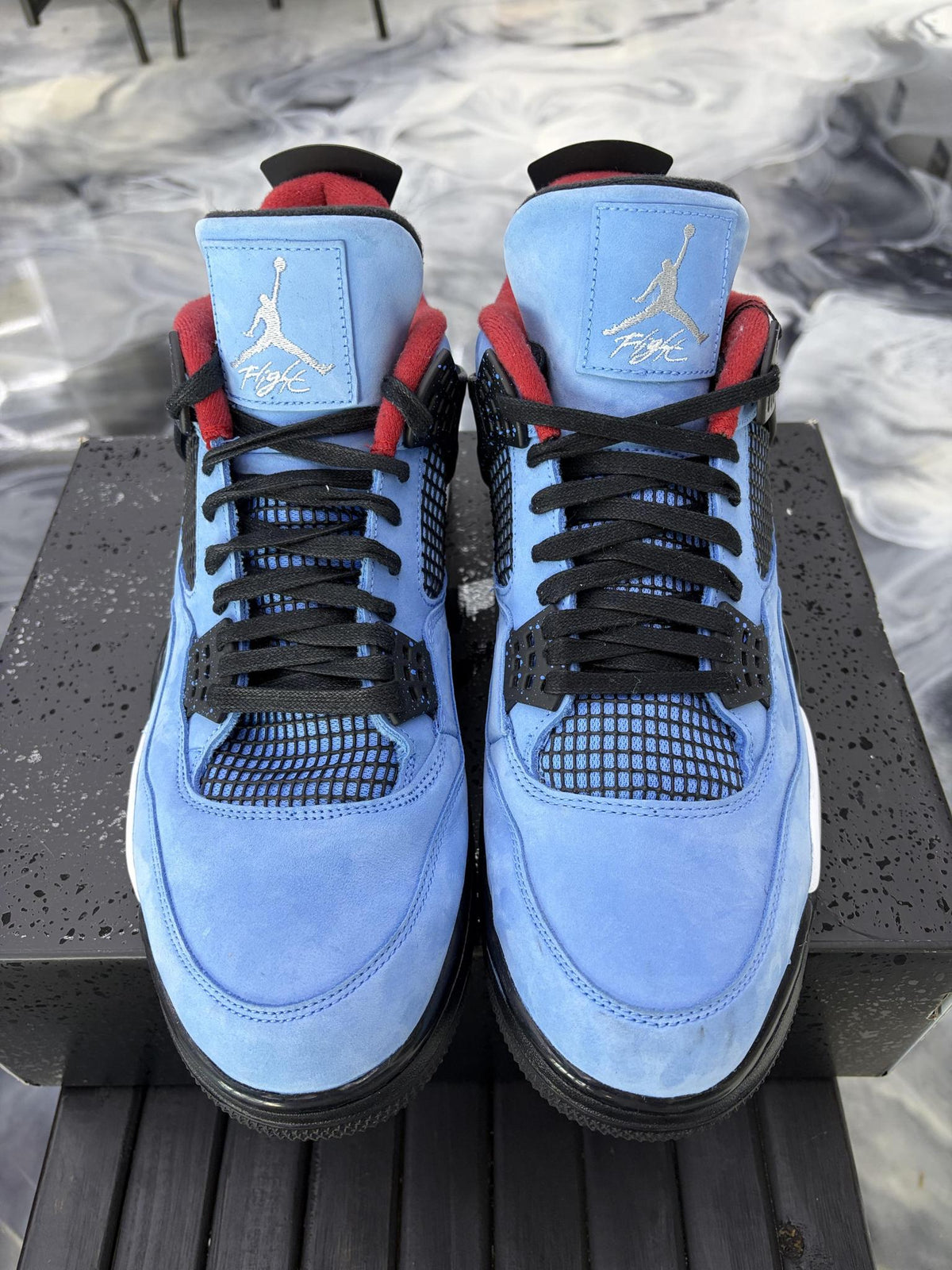 Jordan 4 x Travis Scott "Cactus Jack" Used Size 14