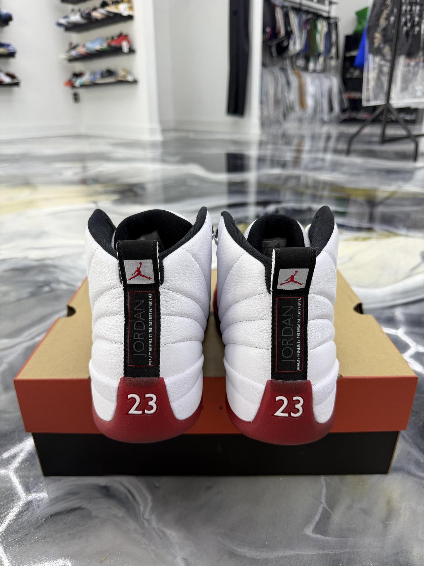 Jordan 12 "Cherry" Used Size 11