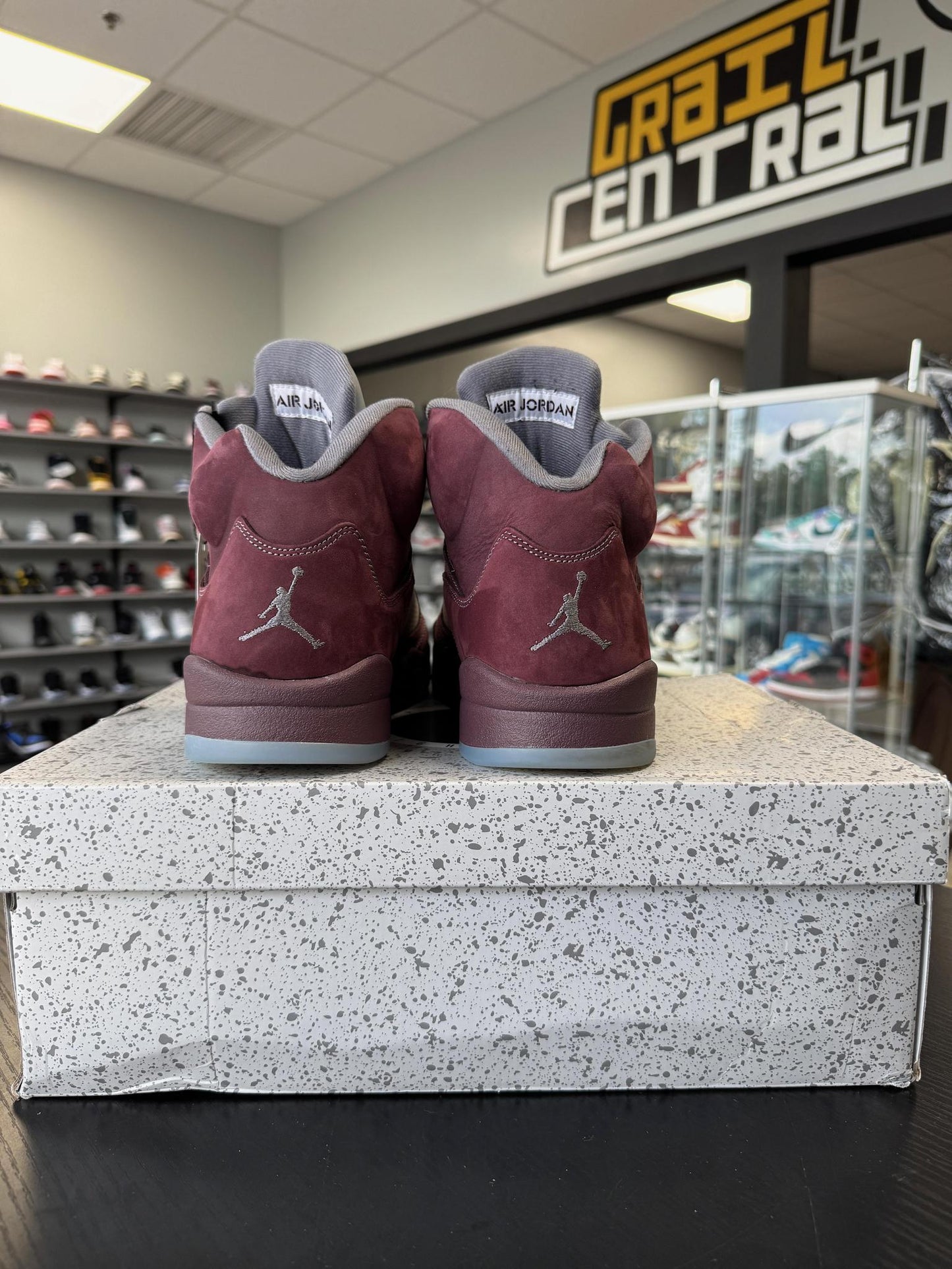 Jordan 5 "Burgundy" Used Size 13