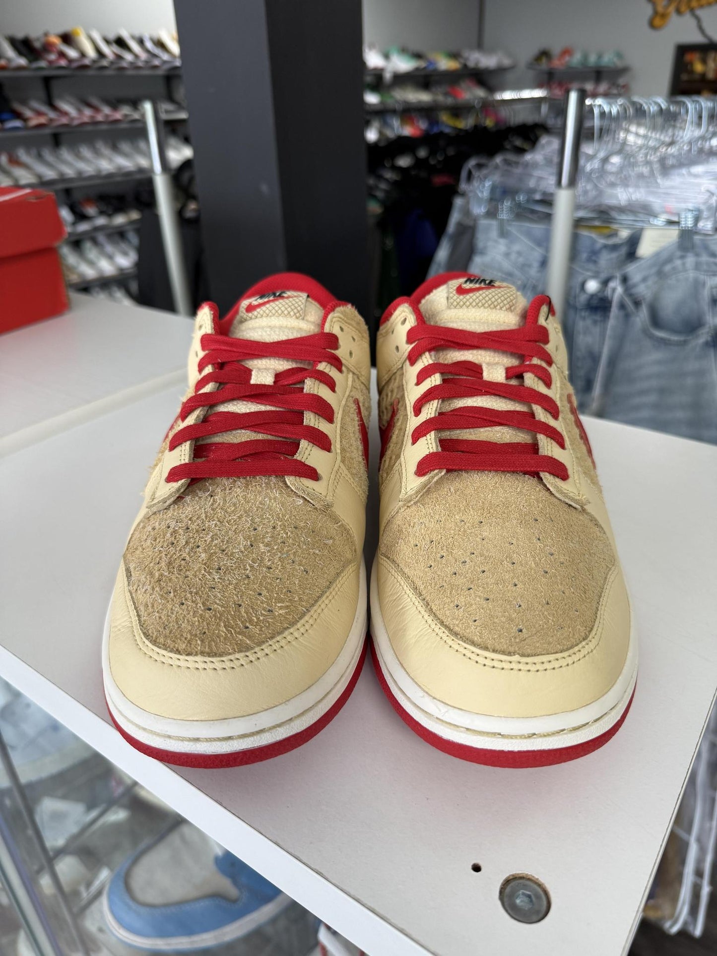 Nike Dunk Low "Strawberry Waffle" Used Size 12