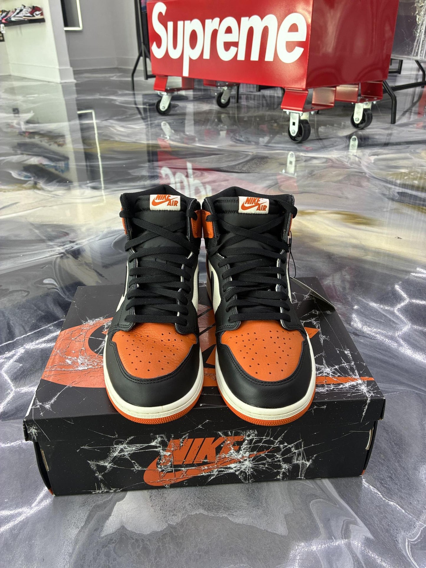 Jordan 1 "Shattered Backboard" Used Size 12