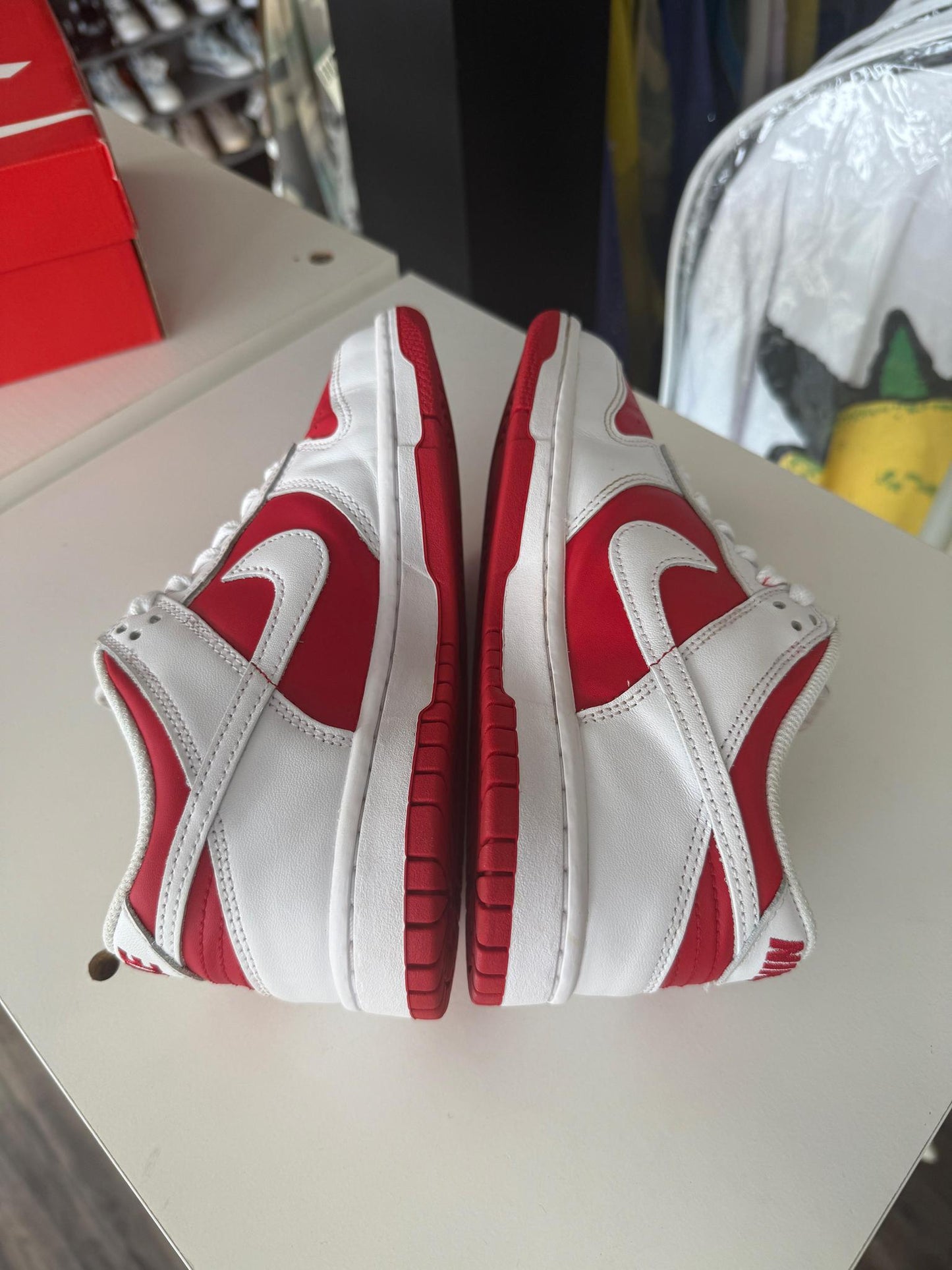 Nike Dunk Low "Championship Red" Used Size 5Y/6.5W