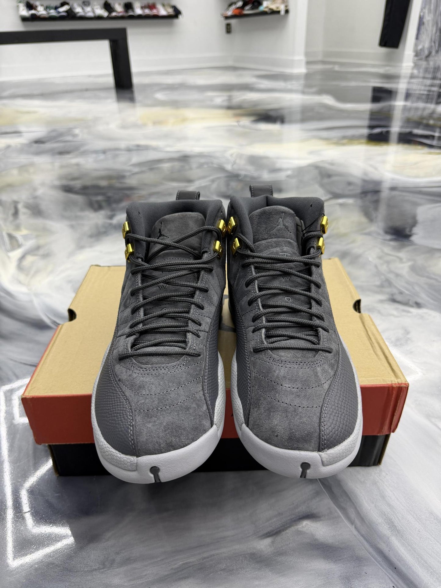 Jordan 12 Dark Grey Used Size 10