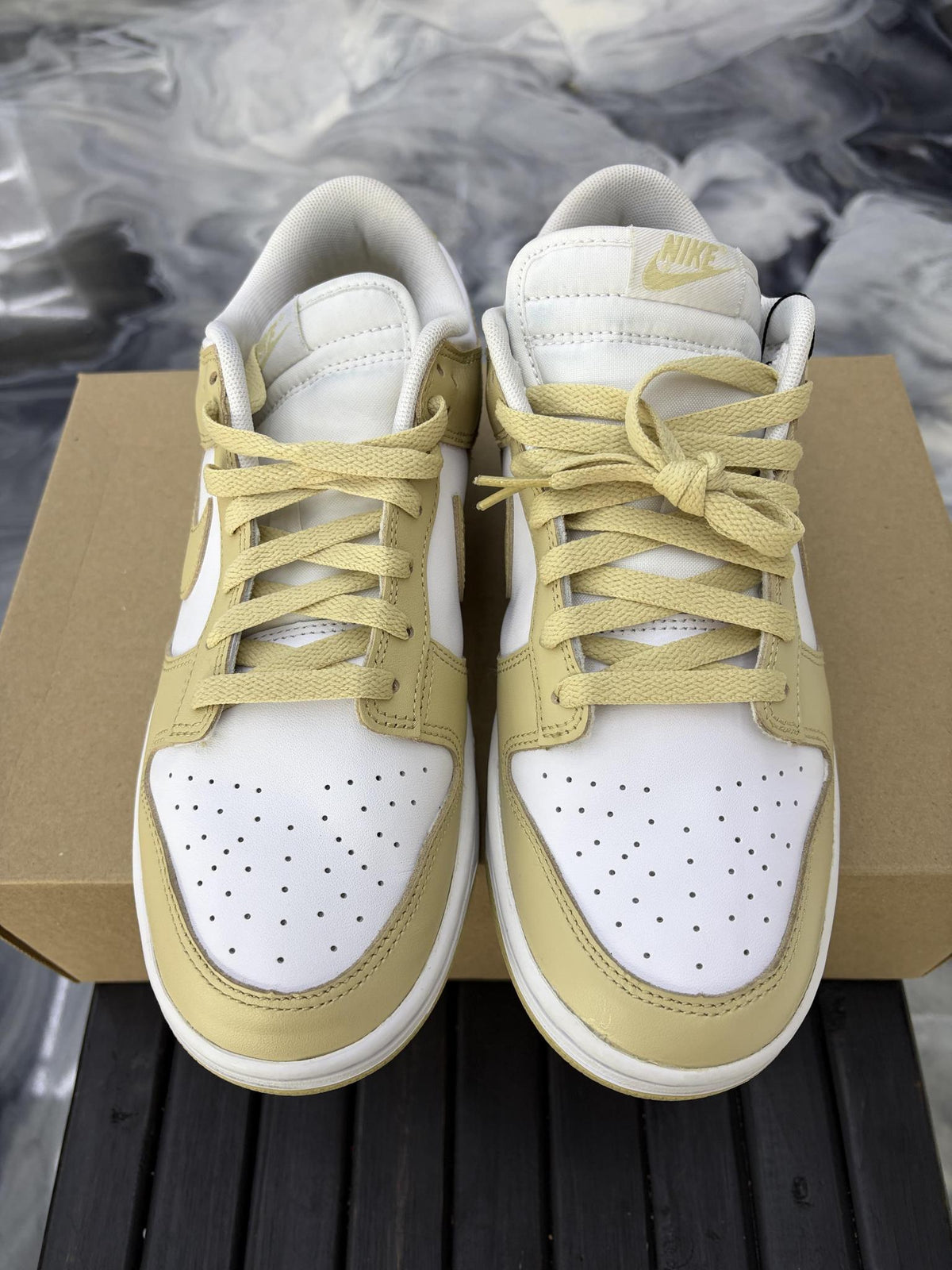 Nike Dunk Low "Team Gold" Used Size 9