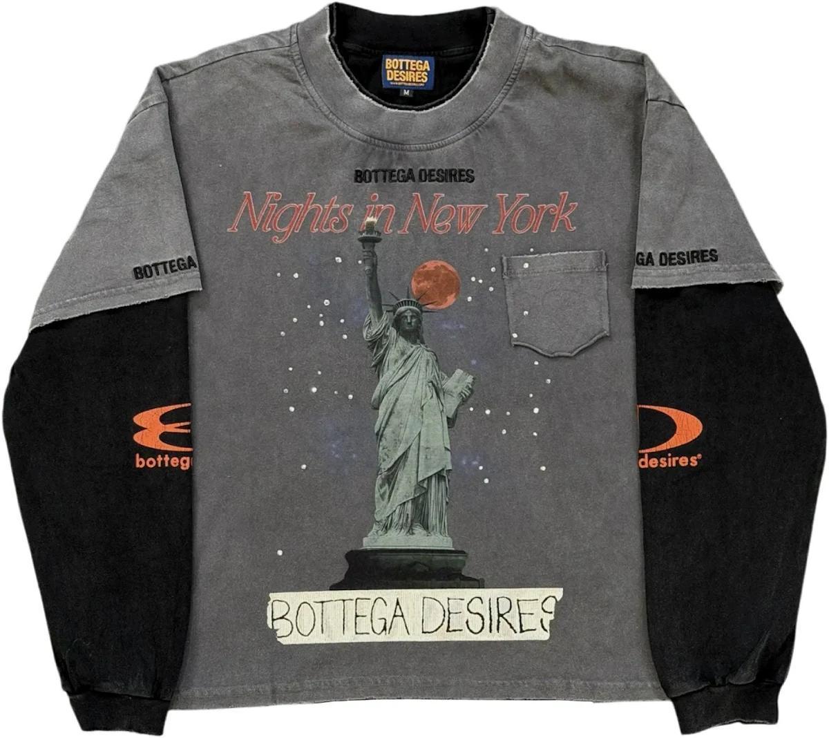 Bottega Desires Double Layered Tee "Made In NY"
