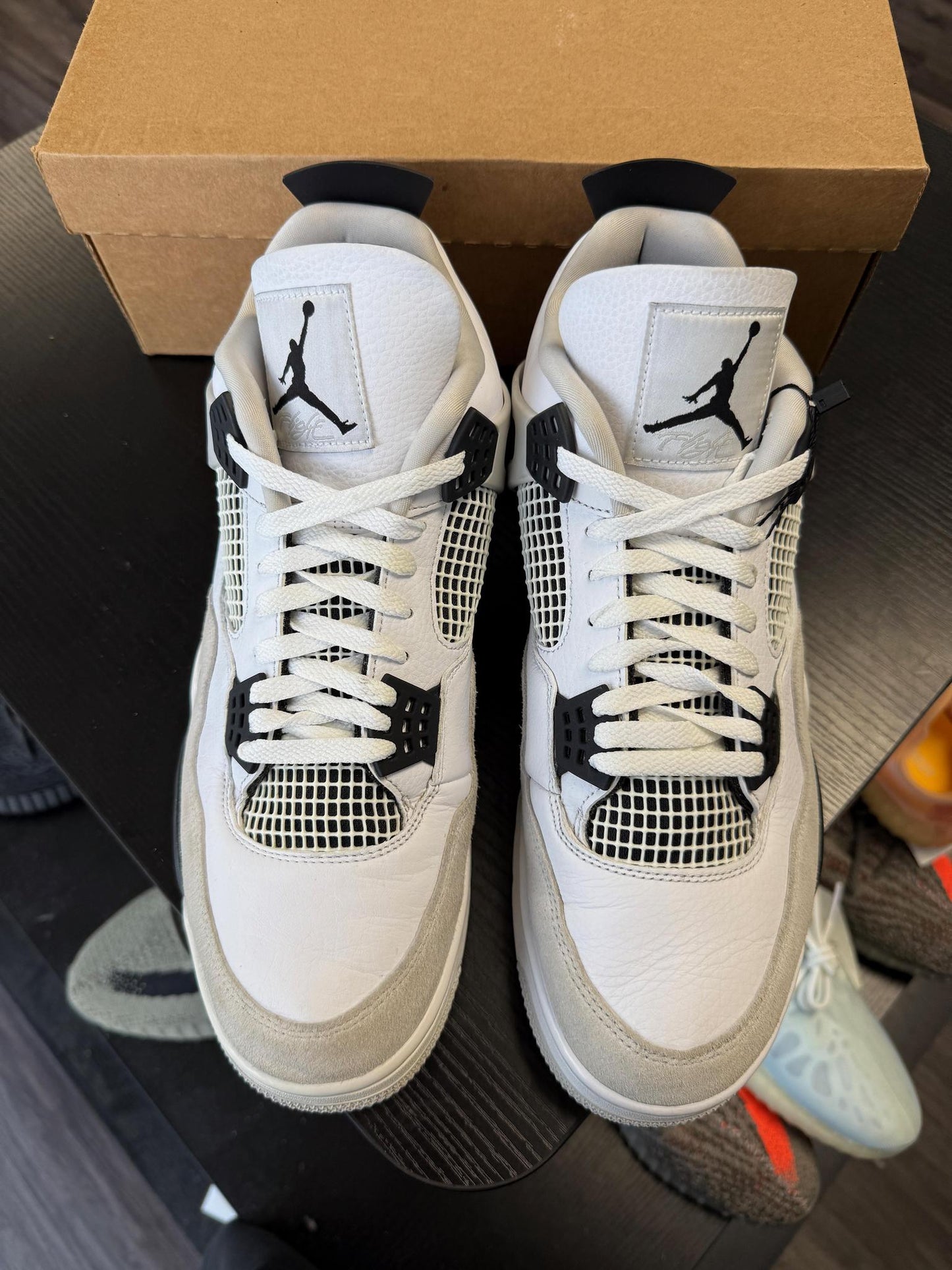 Jordan 4 "Military Black" Used Size 13