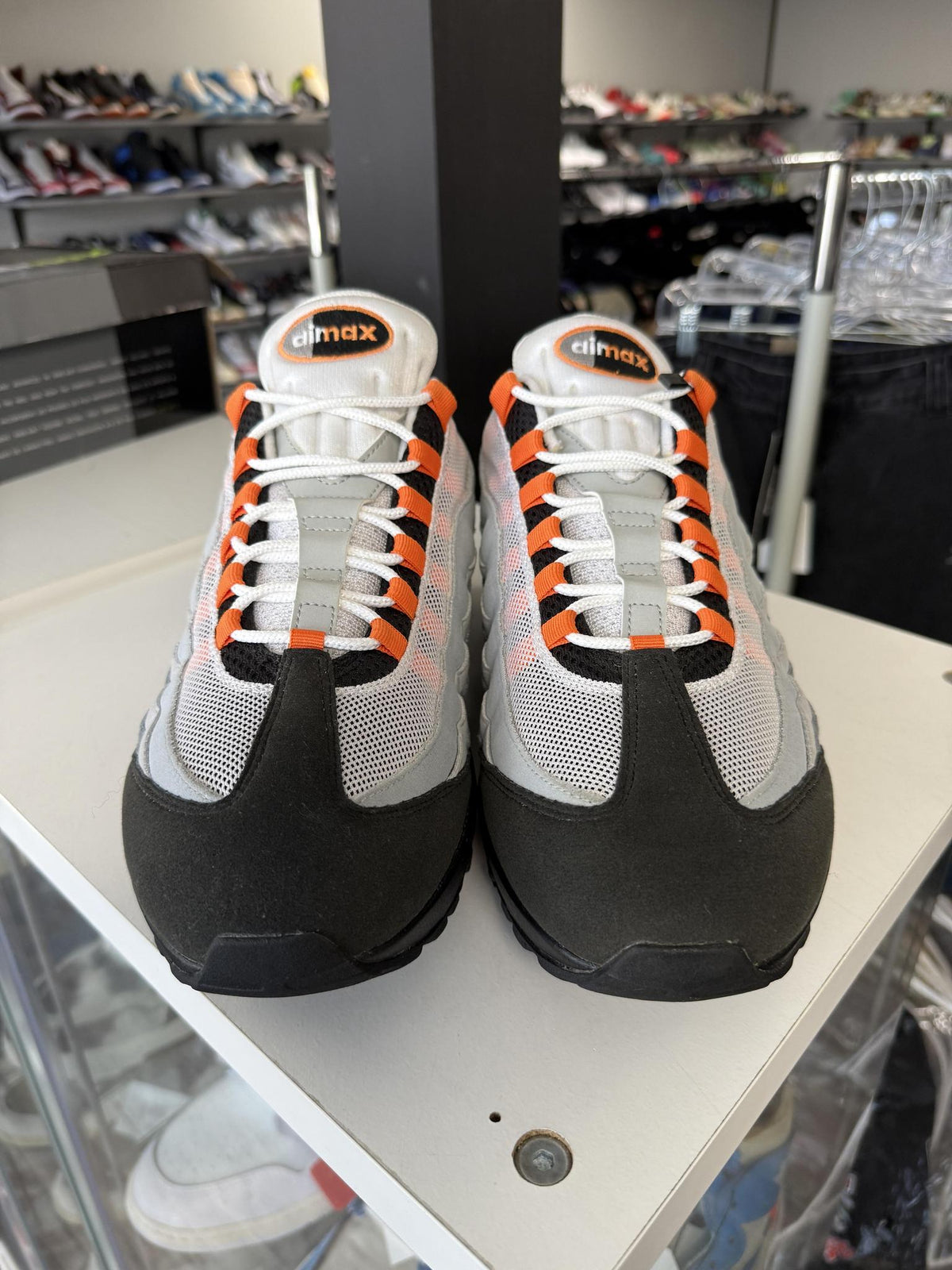 Air Max 95 "Bright Mandarin" Used Size 14