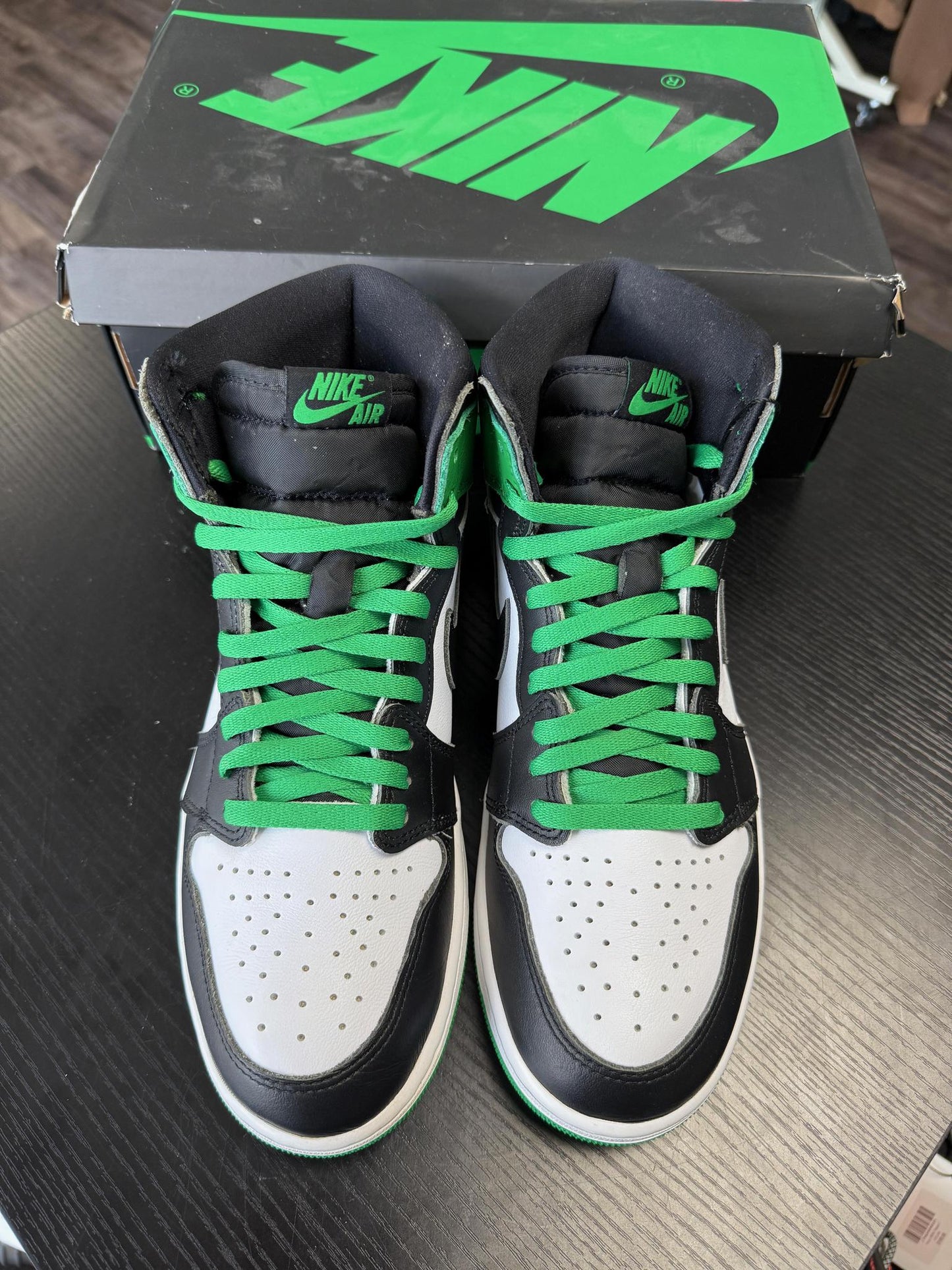 Jordan 1 "Lucky Green" Used Size 10