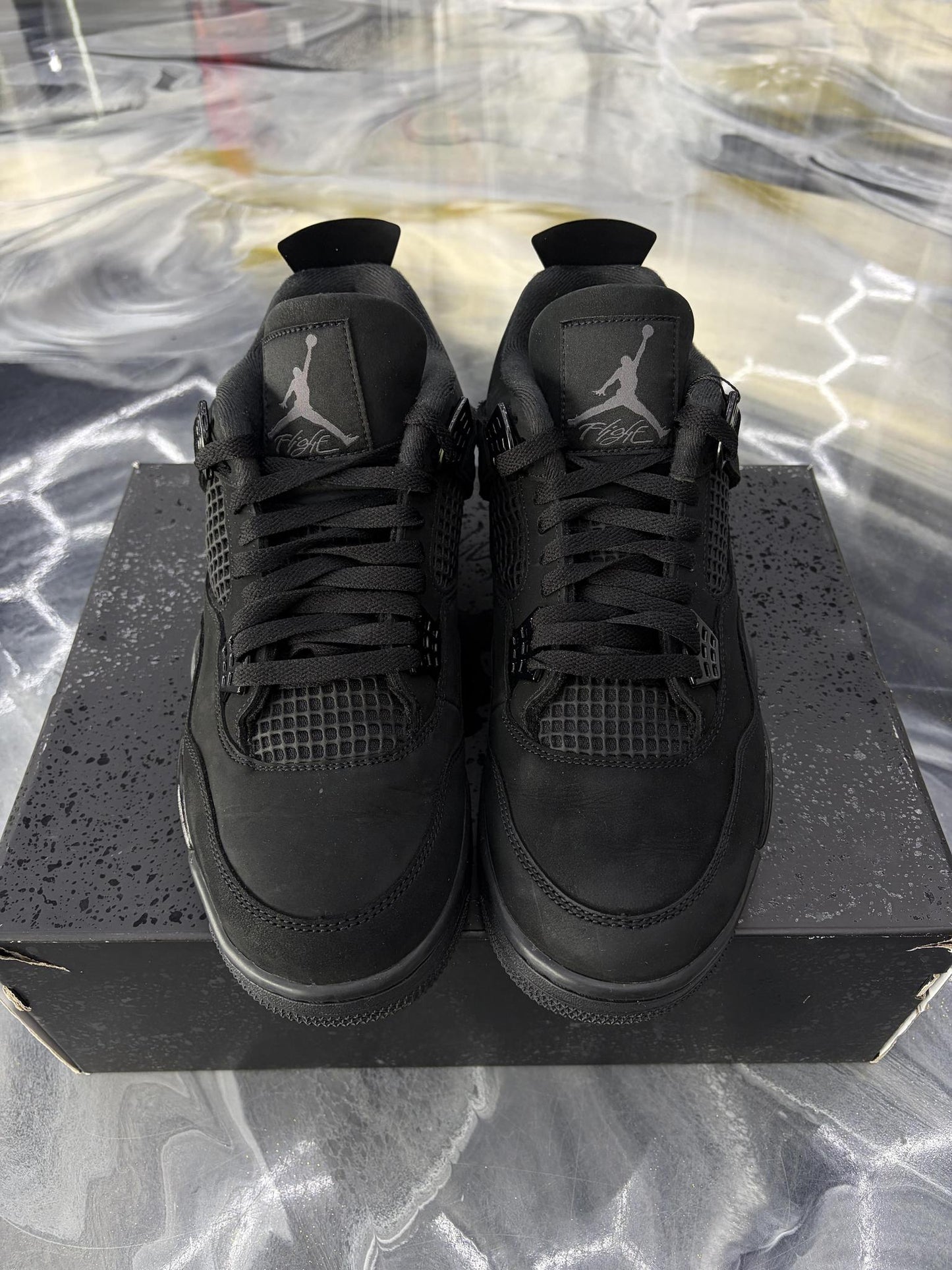Jordan 4 "Black Cat" Used Size 11.5