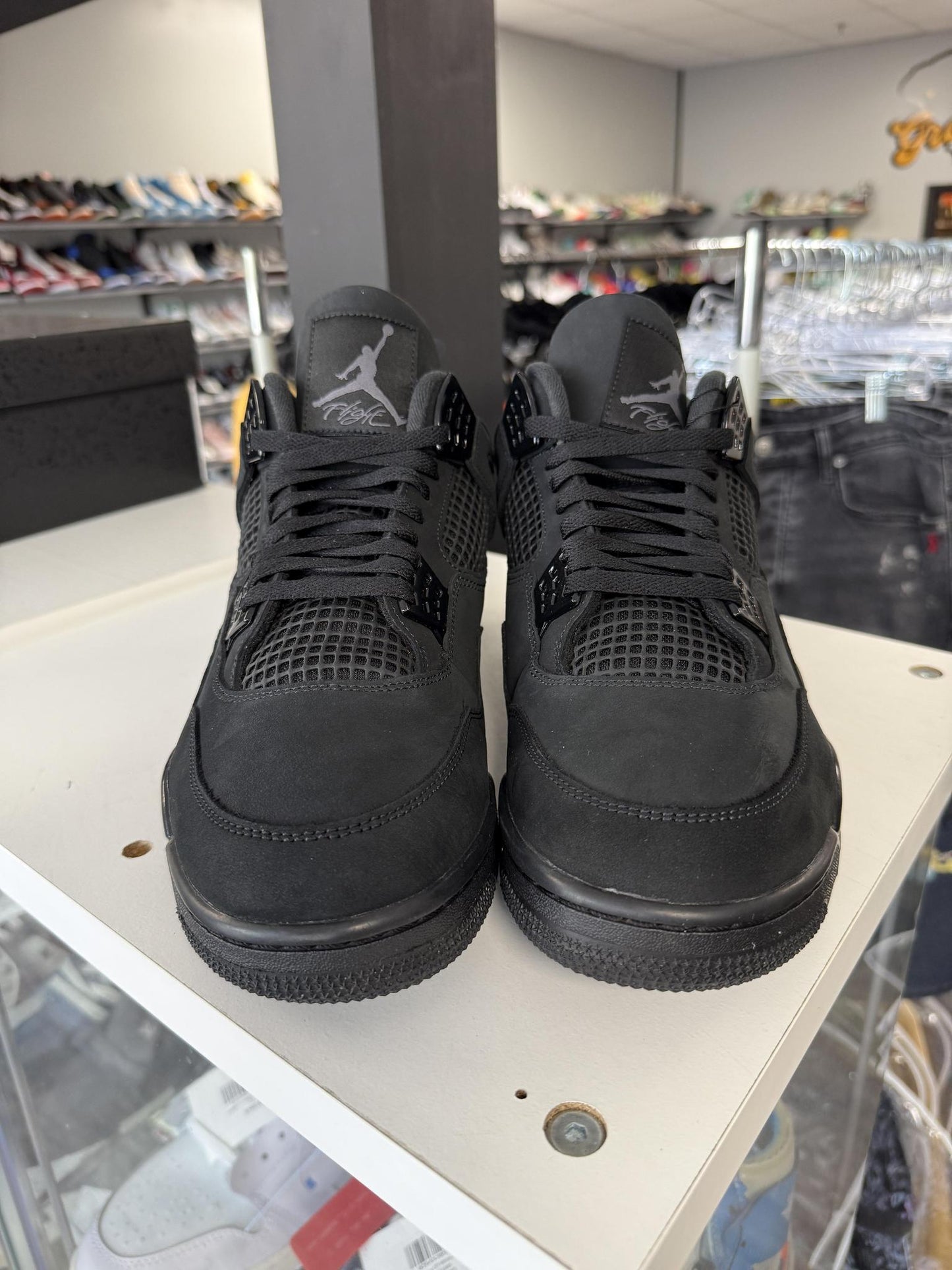 Jordan 4 "Black Cat" Used Size 13