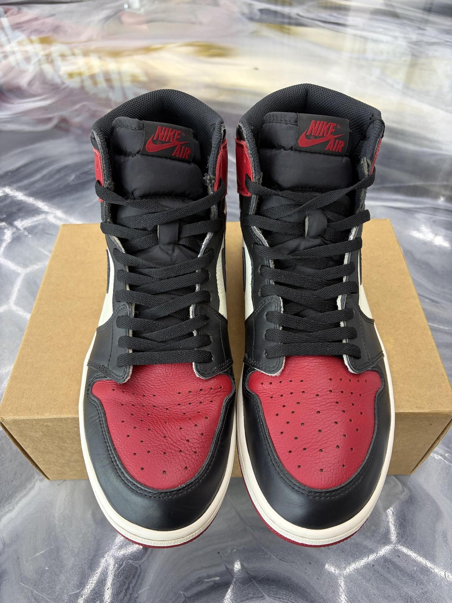 Jordan 1 "Bred Toe" Used Size 13
