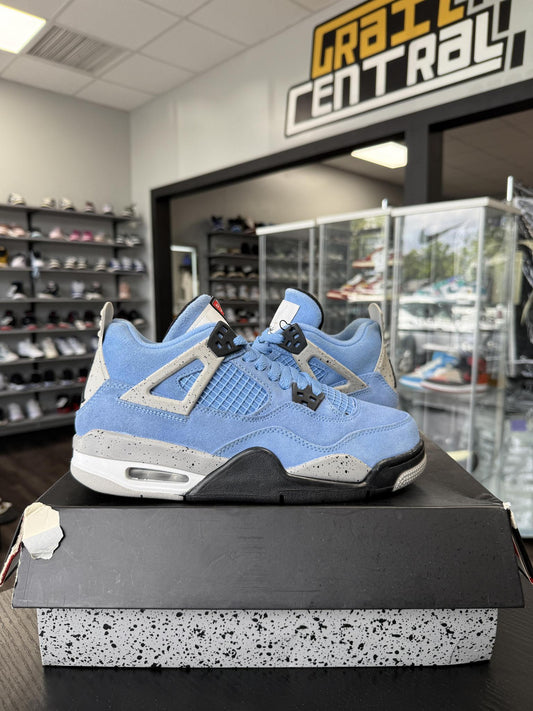 Jordan 4 "University Blue" Used Size 6Y/7.5W