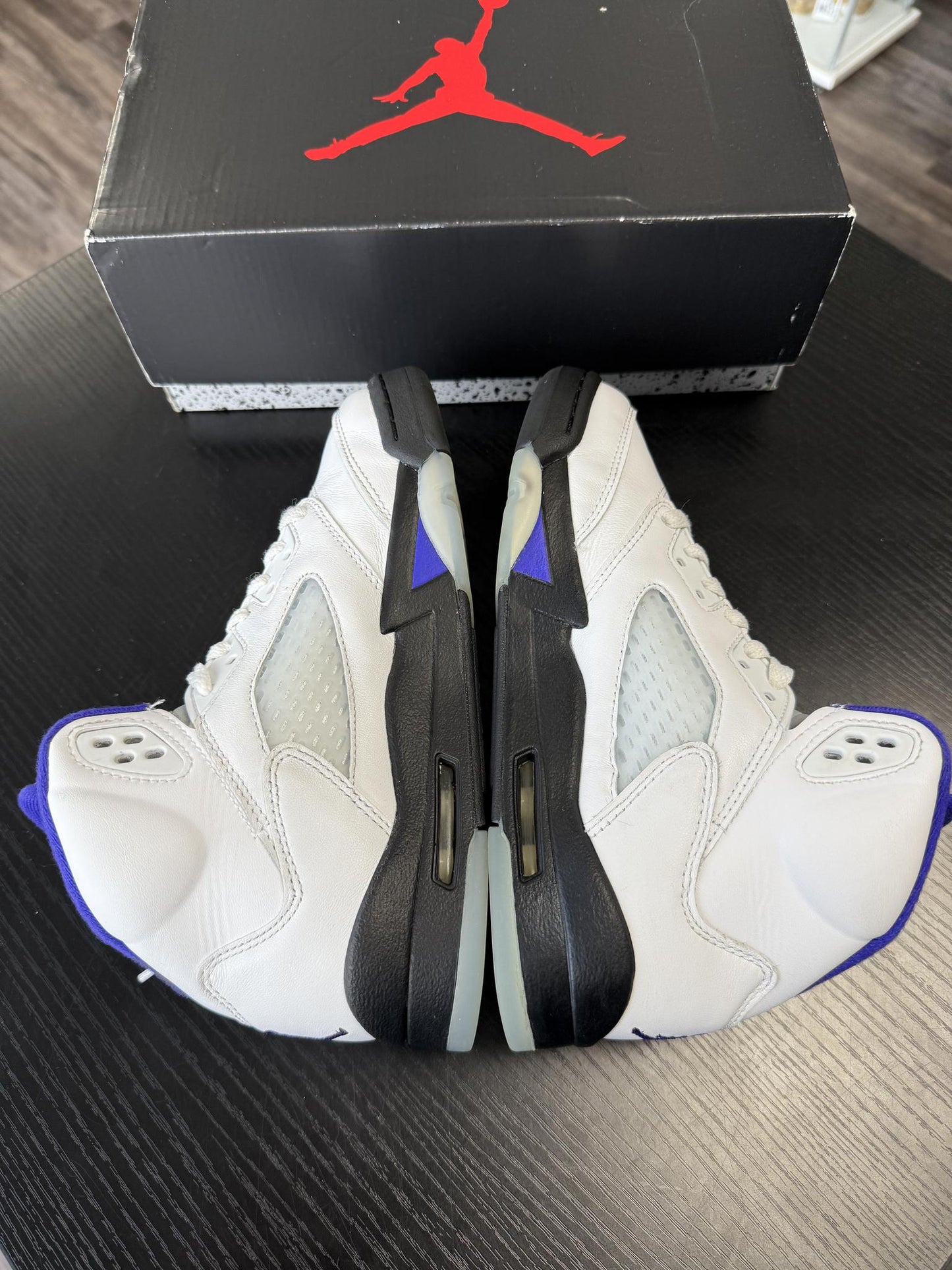 Jordan 5 "Dark Concord" Used Size 5Y/6.5W