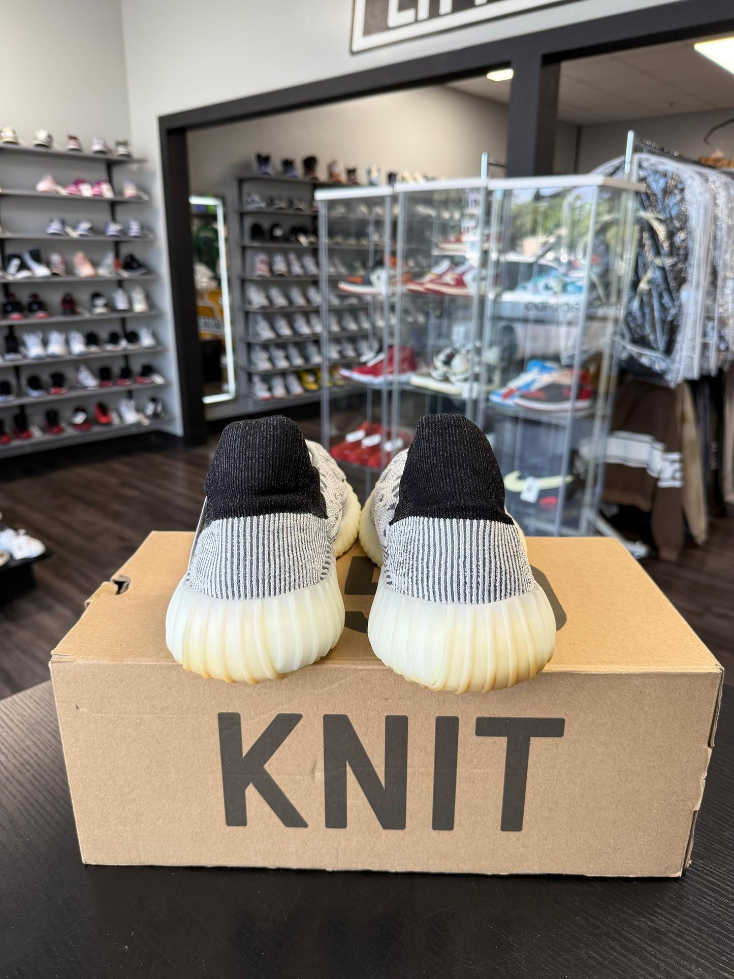 Yeezy 350 V2 CMPCT "Slate Panda" Used Size 13