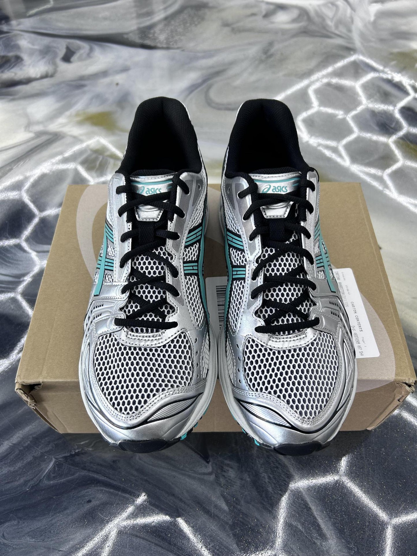 Asics Kayano 14 "Waterfall Grey" Used Size 13
