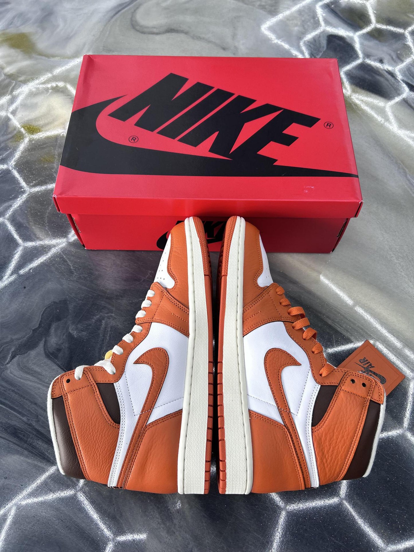 Jordan 1 High "Starfish" Used Size 10