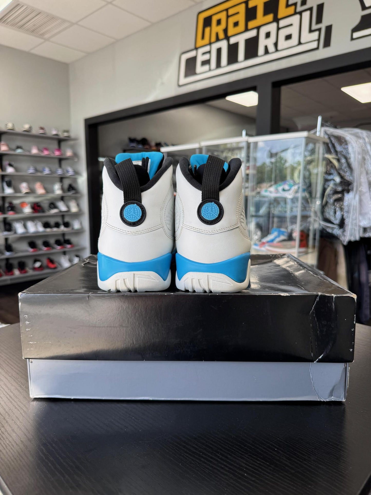 Jordan 9 "Powder Blue" Used Size 12
