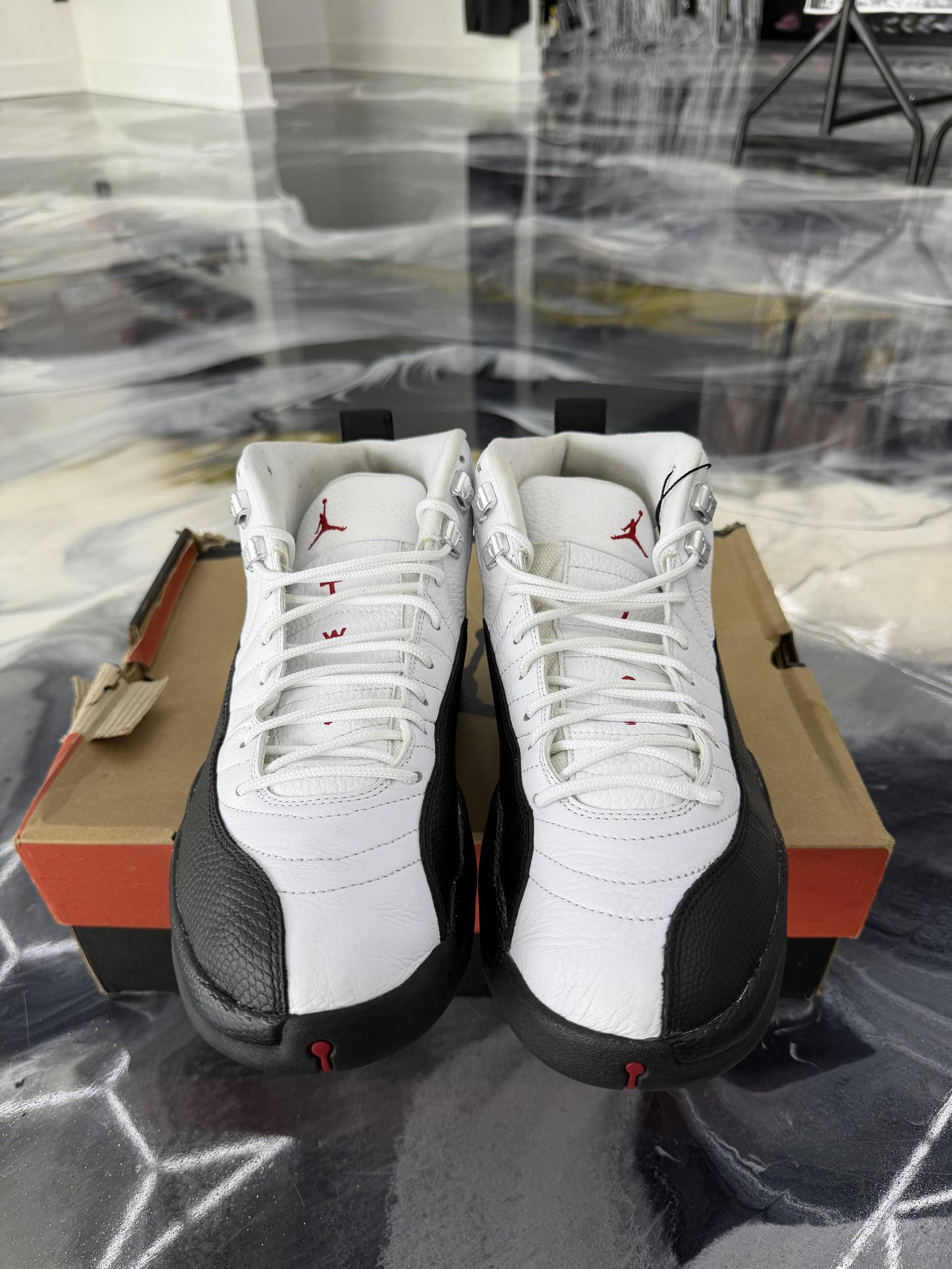 Jordan 12 "Taxi Flip" Used Size 10.5