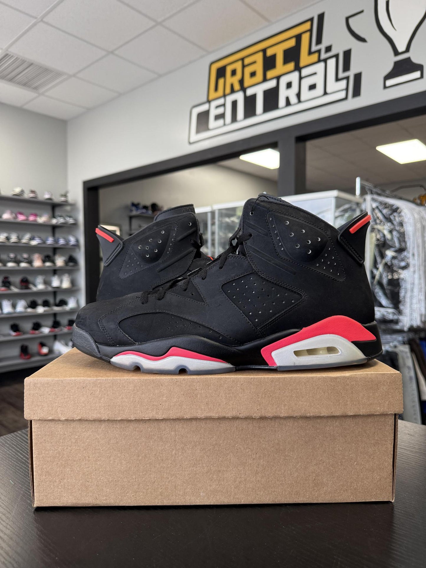Jordan 6 "Infrared" Used Size 14