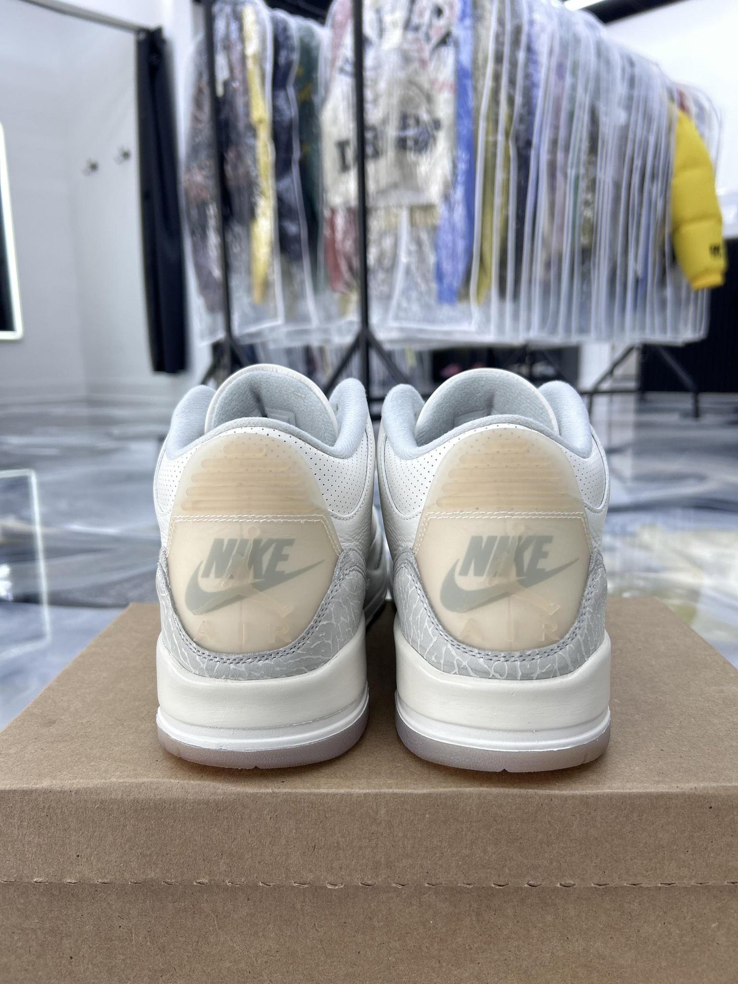Jordan 3 Craft Ivory Used Size 13