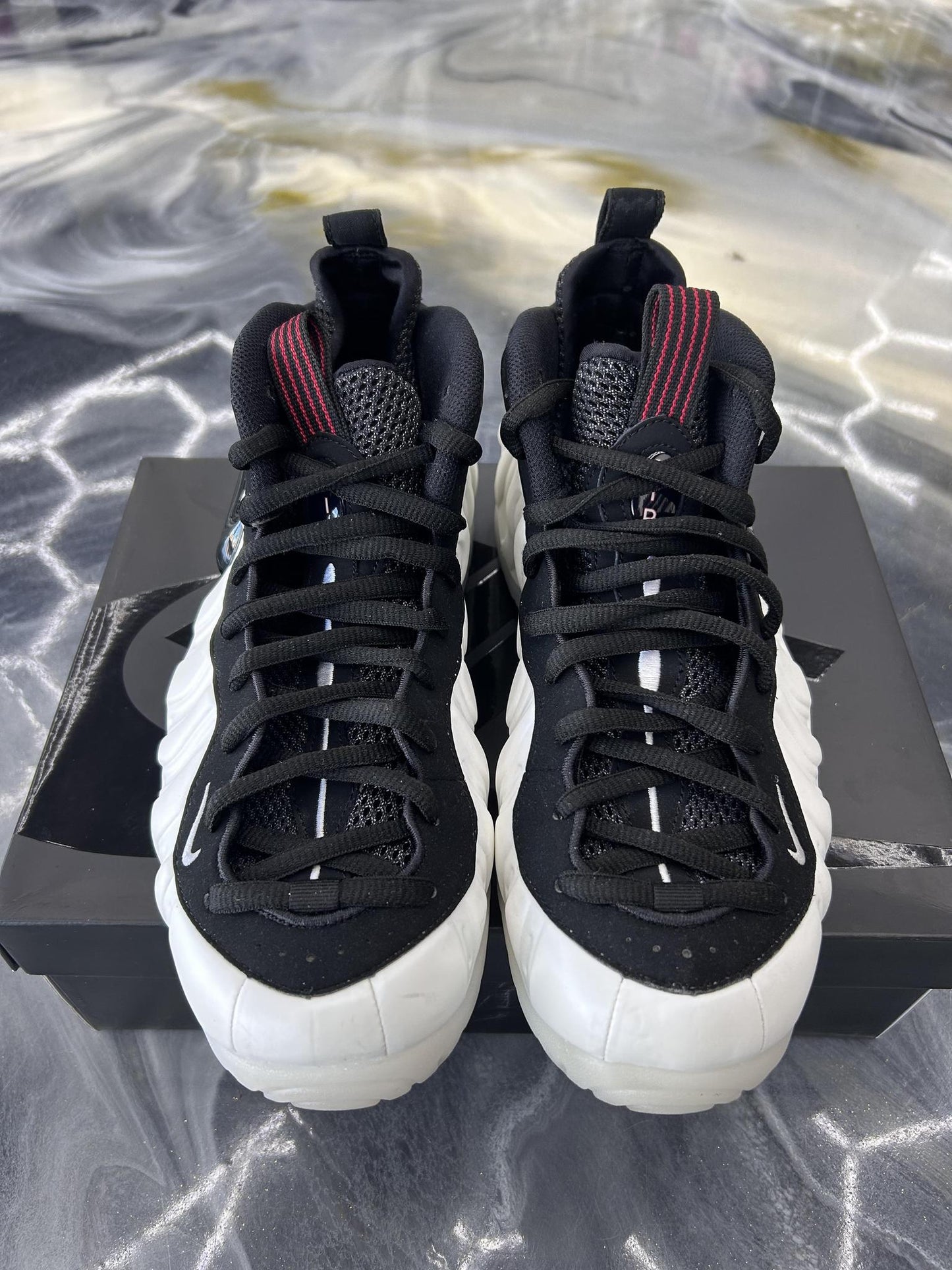 Nike Foamposite Pro "Pearl" Used Size 10