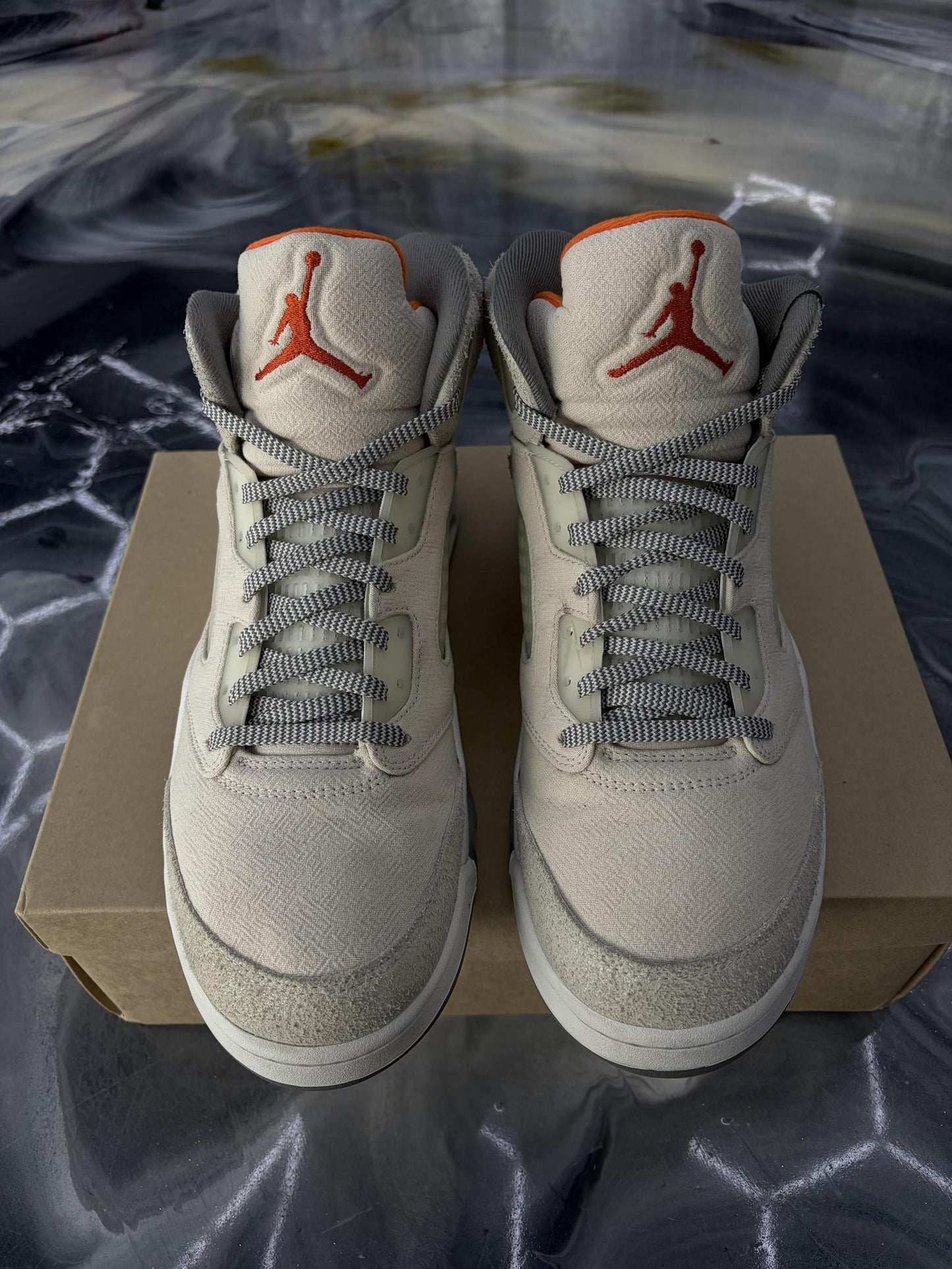 Jordan 5 "Craft Sail" Used Size 13