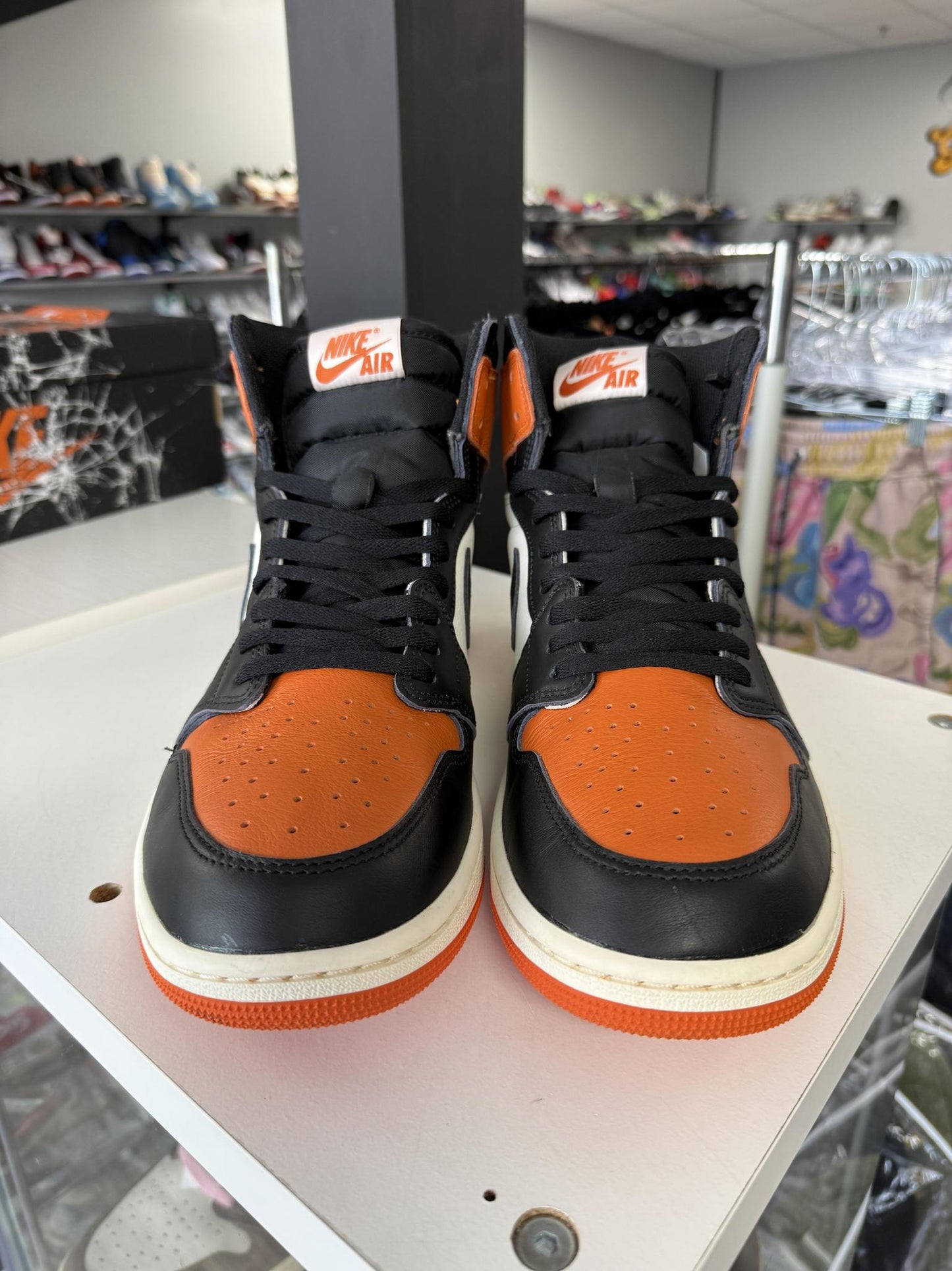 Jordan 1 "Shattered Backboard" Used Size 14