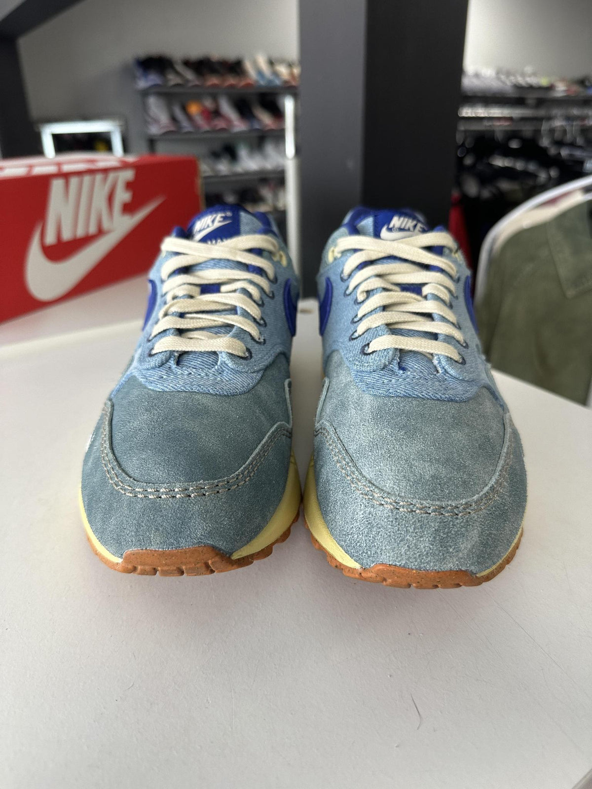 Nike Air Max 1 "Denim" Used Size 6.5Y/8W