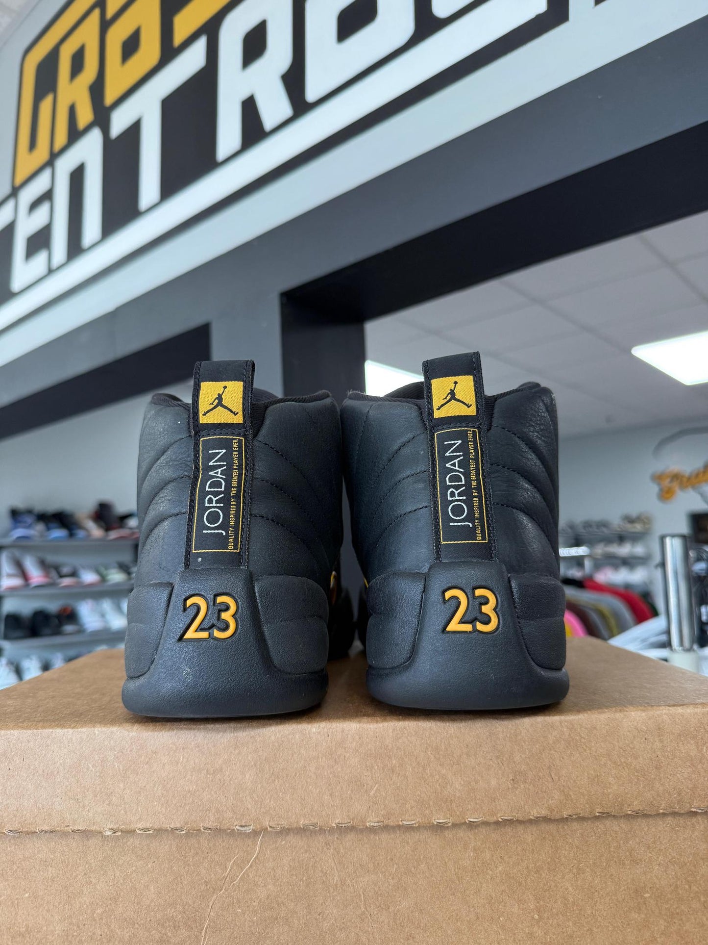 Jordan 12 "Taxi Flip" Used Size 9.5