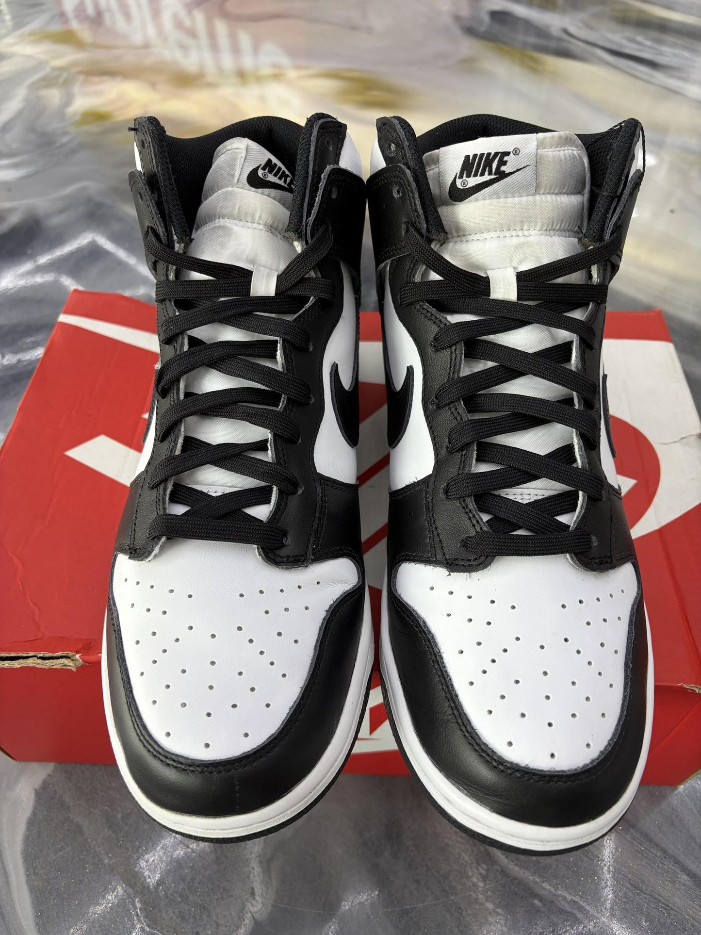 Nike Dunk High "Panda" Used Size 10