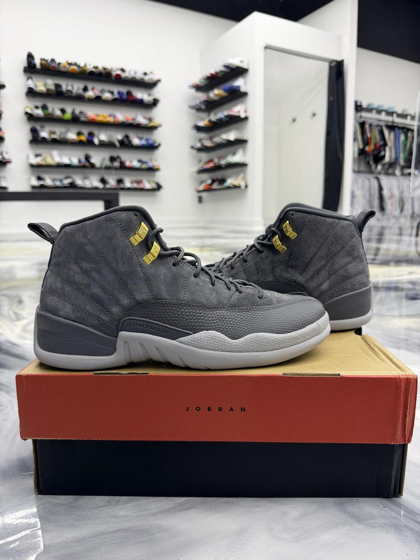 Jordan 12 Dark Grey Used Size 10